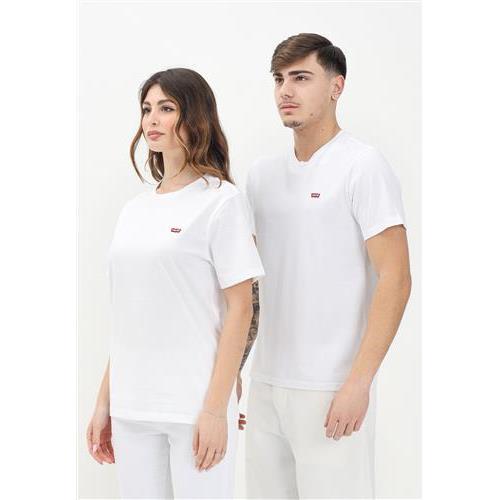 LEVI'S® T-shirt a manica corta Housemark bianca per uomo e donna 56605-0000 . LEVI'S®