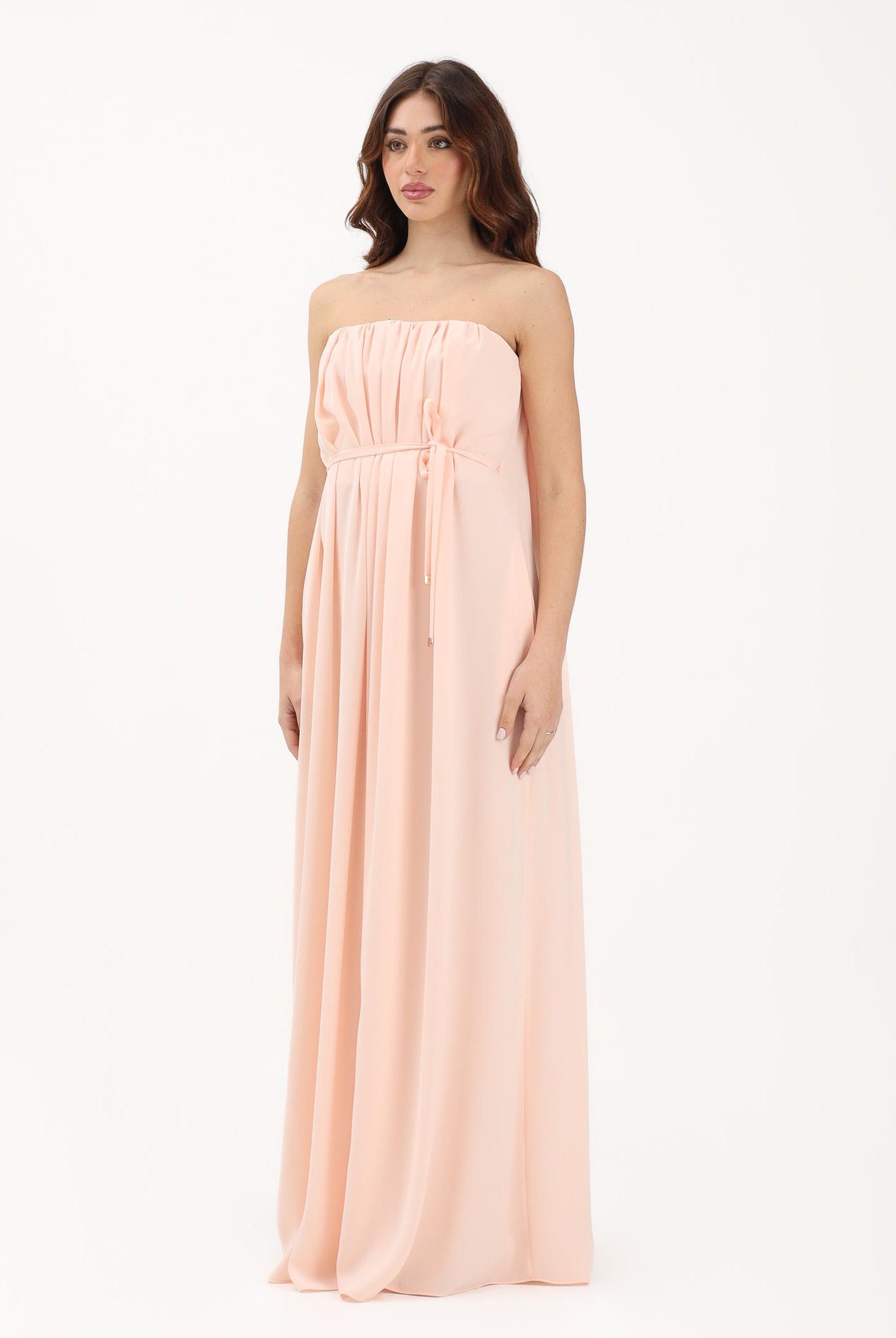 MAX MARA Abito lungo rosa cipria da donna 2616221014600 015 MAX MARA