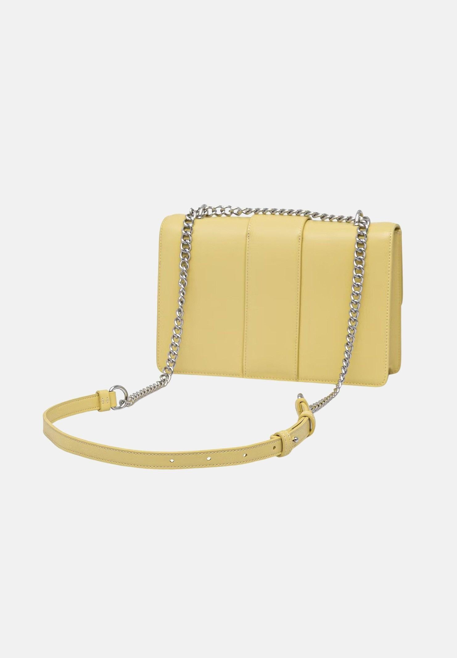 ARMANI EXCHANGE Borsa a tracolla gialla da donna con logo XW000070AF12039 U2149 ARMANI EXCHANGE