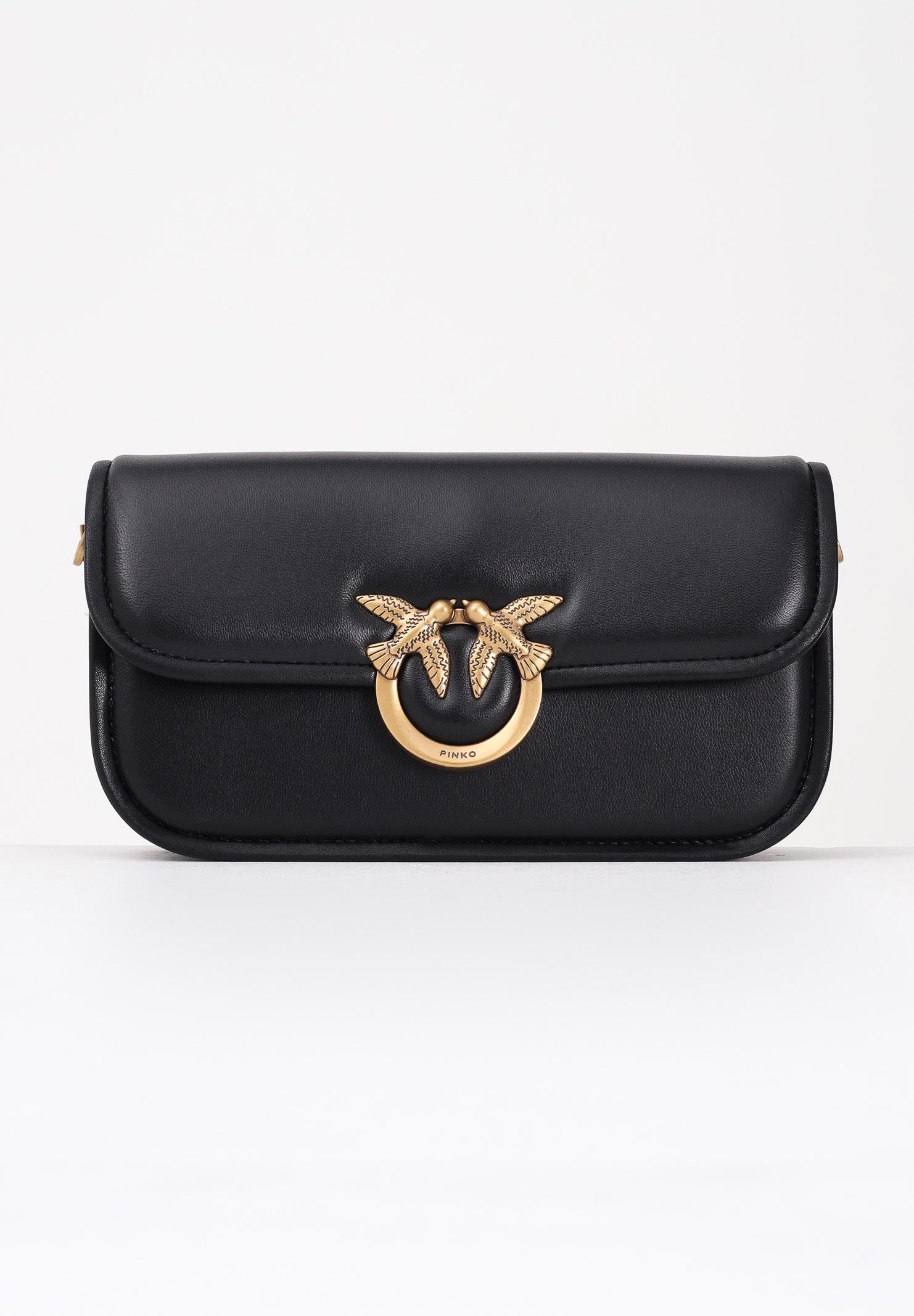 PINKO Borsa a tracolla Love Bag Box nera da donna 105083A26L Z99Q PINKO