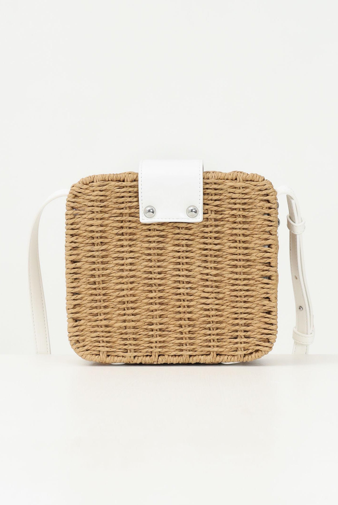 MARNI Borsa a tracolla Pic-Nic in tessuto effetto rafia da donna M01474M00UY 0M704 MARNI