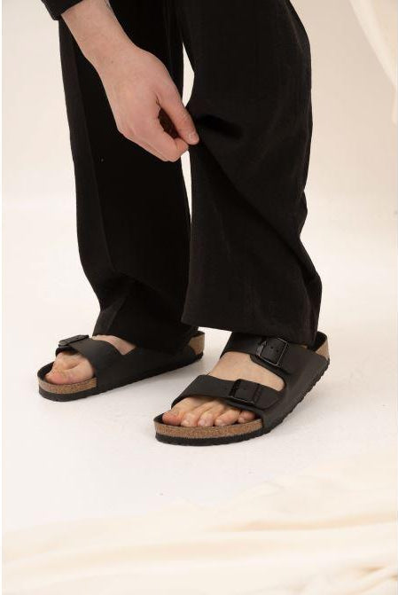 BIRKENSTOCK Ciabatte Arizona Birko-Flor nere per uomo e donna 1019069 BIRKENSTOCK