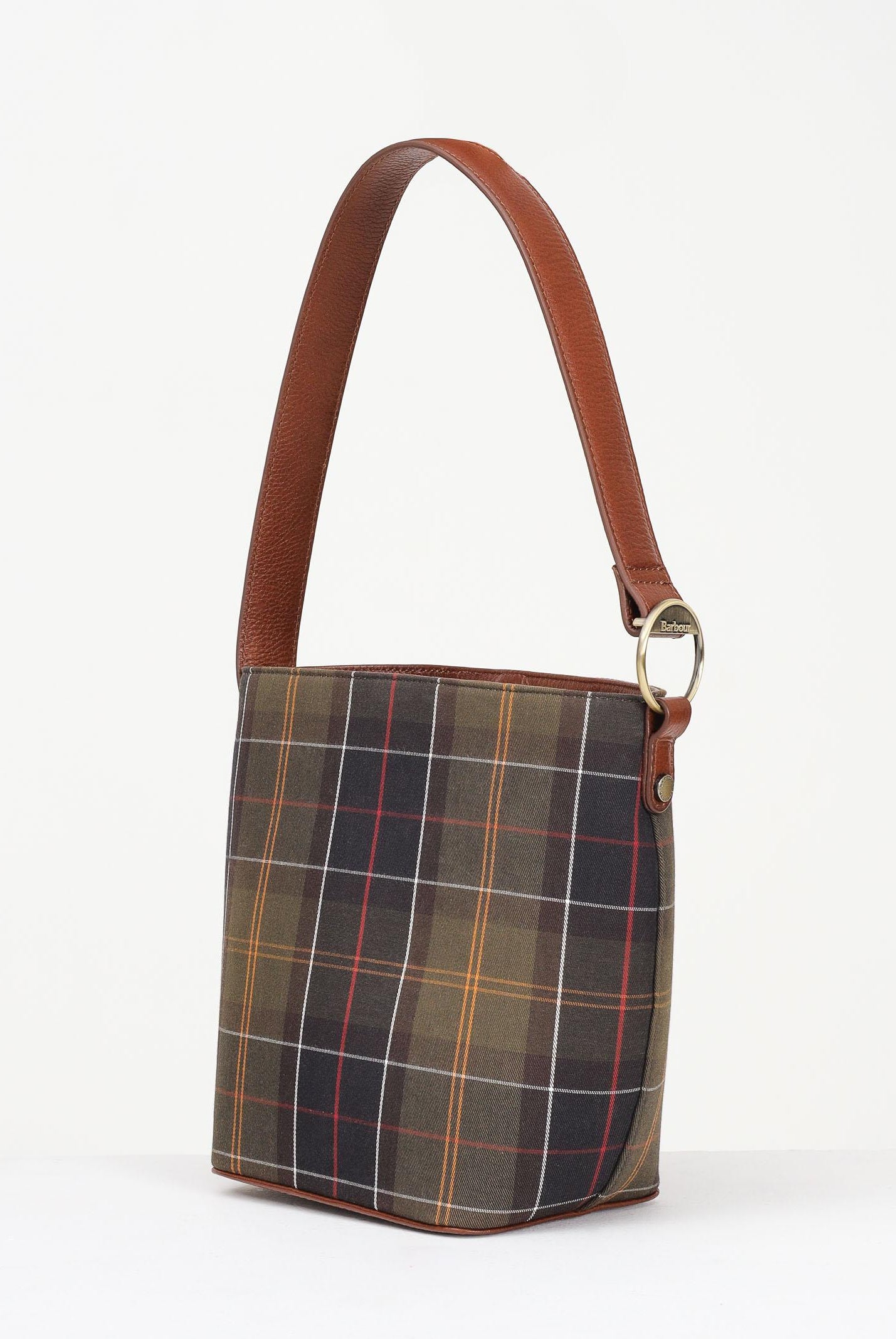 BARBOUR Borsa a secchiello in tartan Cedar da donna 252MLBA0505 TN11 BARBOUR