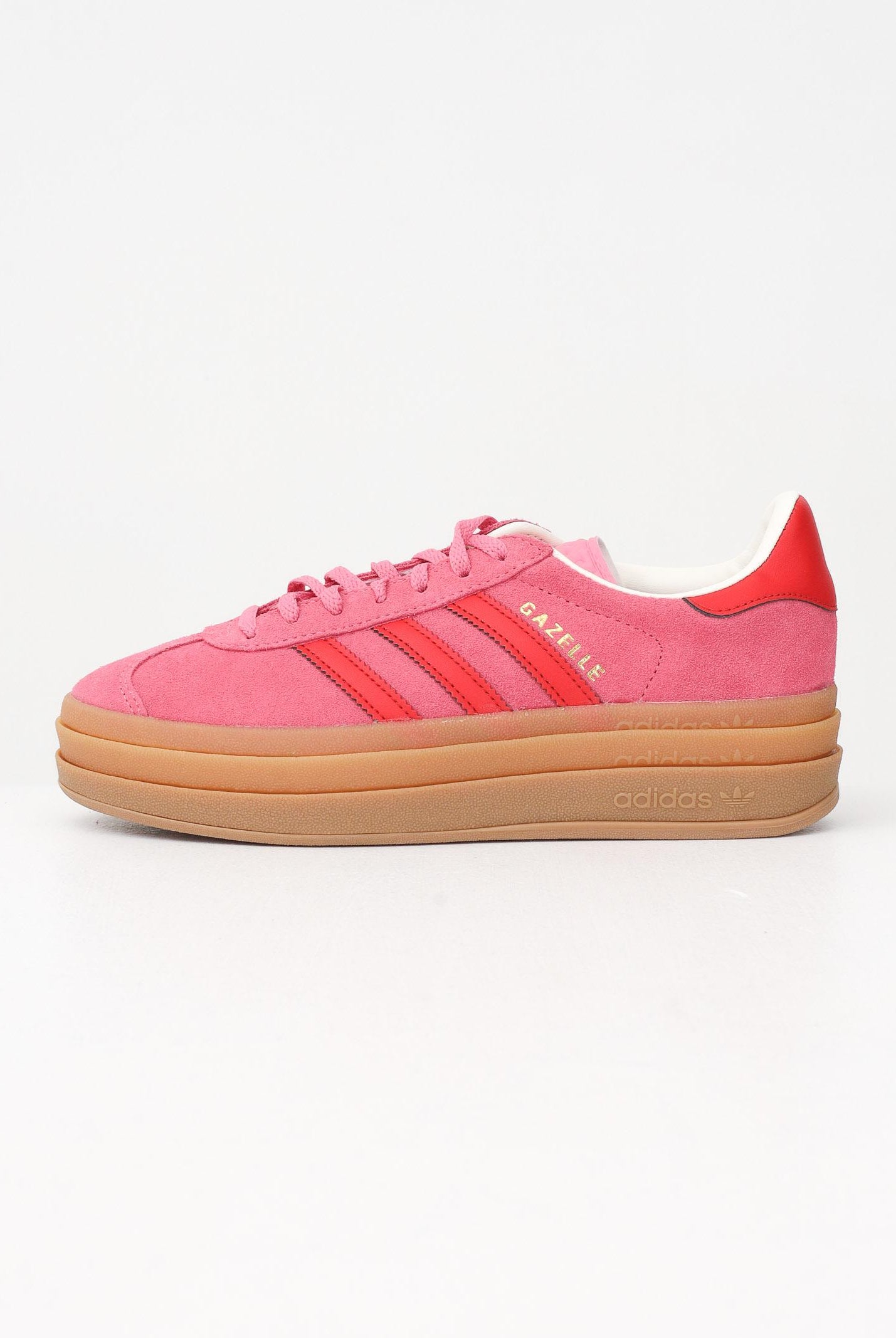 ADIDAS ORIGINALS Sneakers Gazelle Bold fucsia e rosse da donna JQ7407 . ADIDAS ORIGINALS