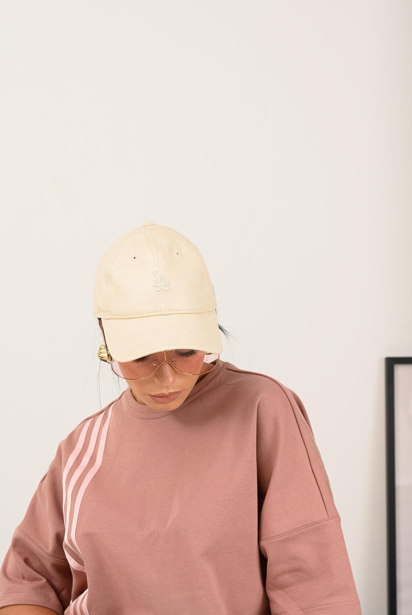 NEW ERA Cappello con visiera MLB Tonal PU LA Dodgers 9TWENTY pannna da donna 60691333 NEW ERA