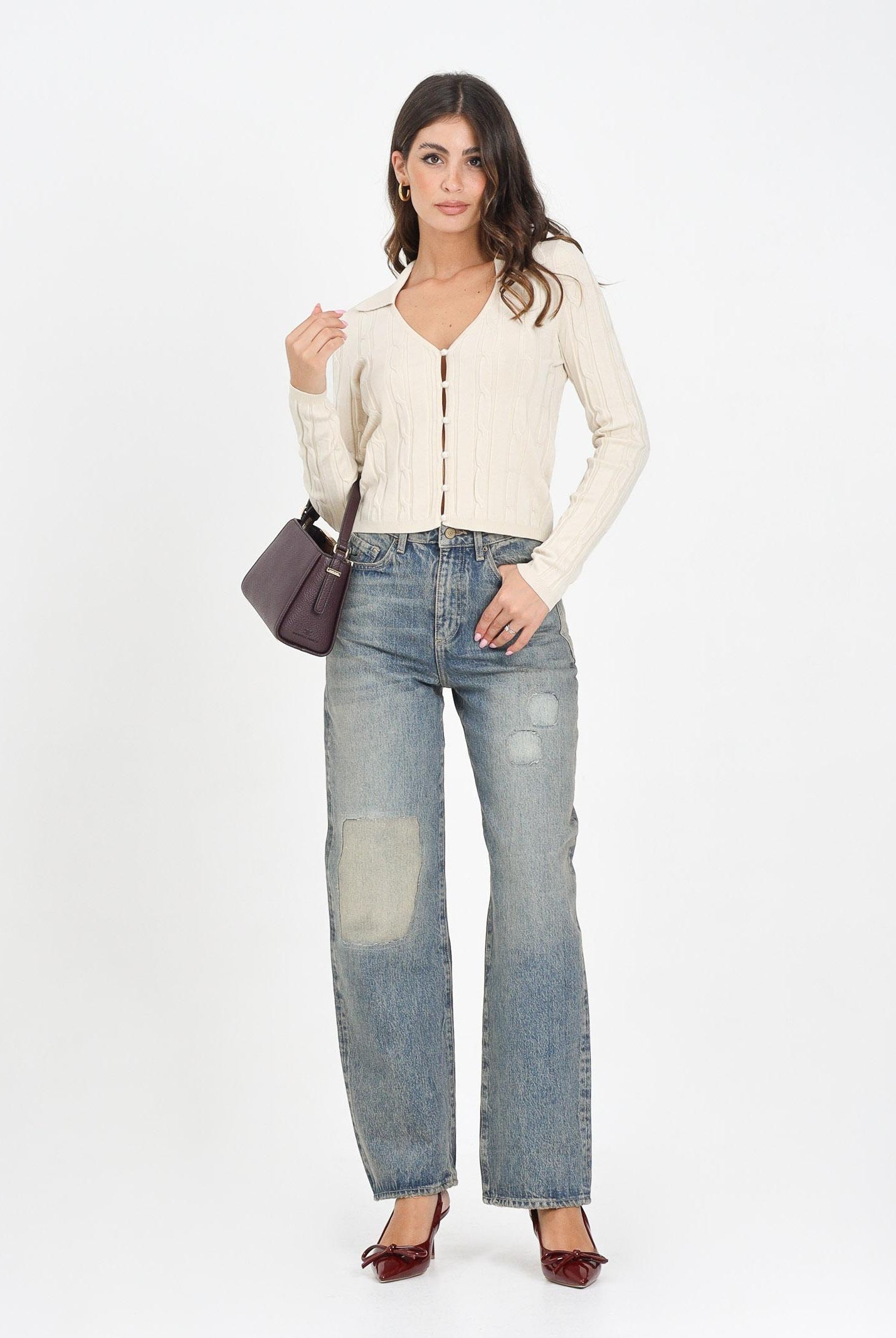 ARMANI EXCHANGE Jeans in denim vintage da donna XW000100AF14483 MB001 ARMANI EXCHANGE