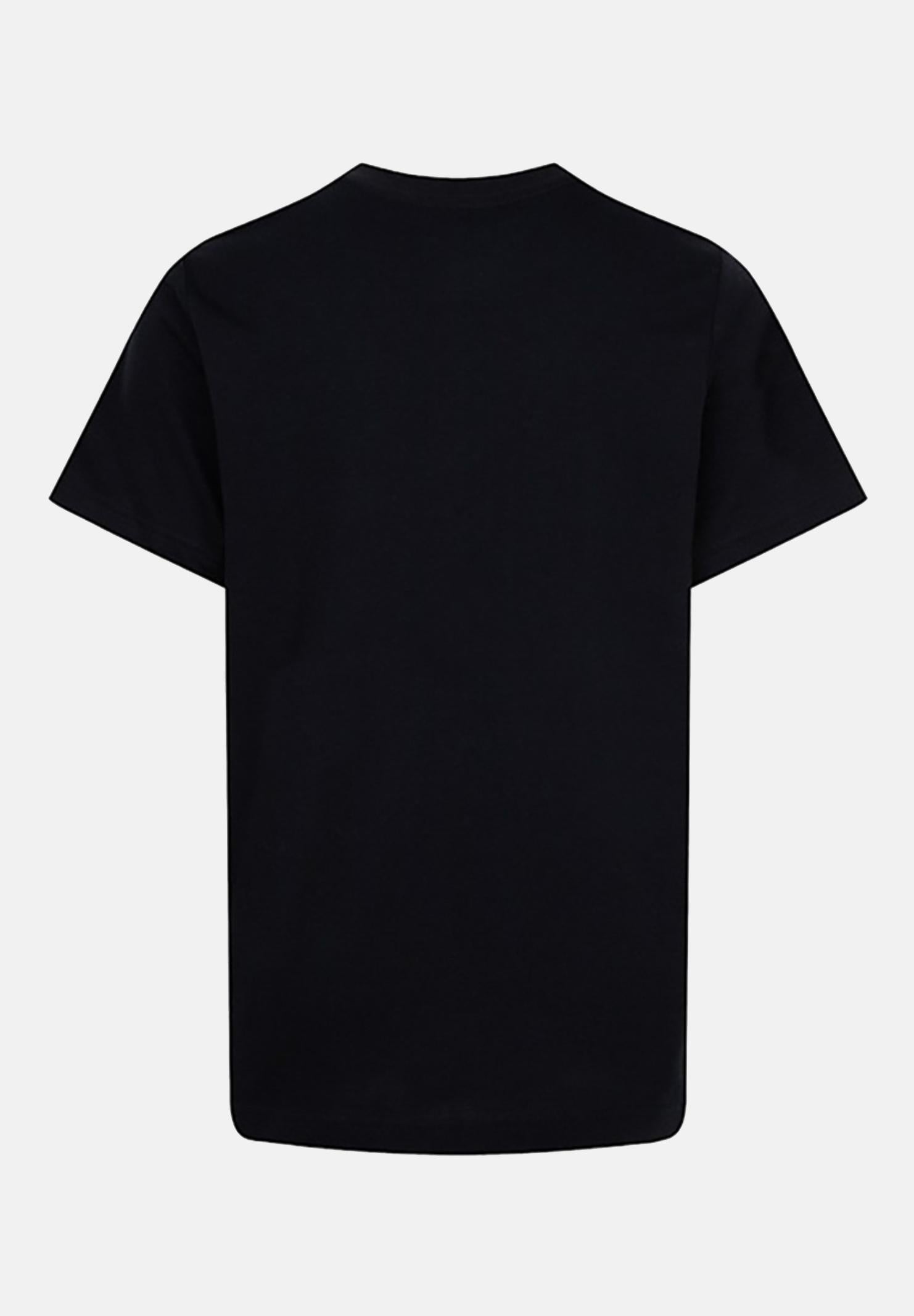 JORDAN T-shirt a manica corta Air Stretch nera per bambino e bambina 95D628 023 JORDAN