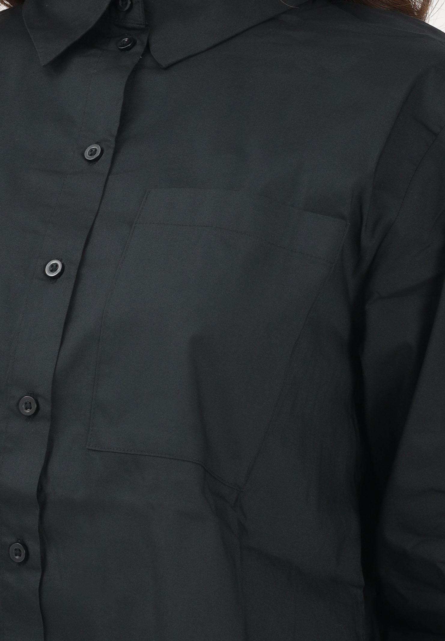 JDY Camicia a manica lunga nera da donna 15363677 BL JDY