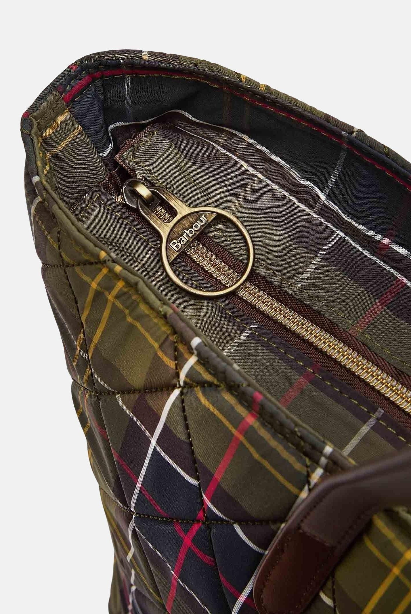 BARBOUR Shopper Wetherham tartan nei toni del verde e blu da donna 261-LBA0344 OL71 BARBOUR