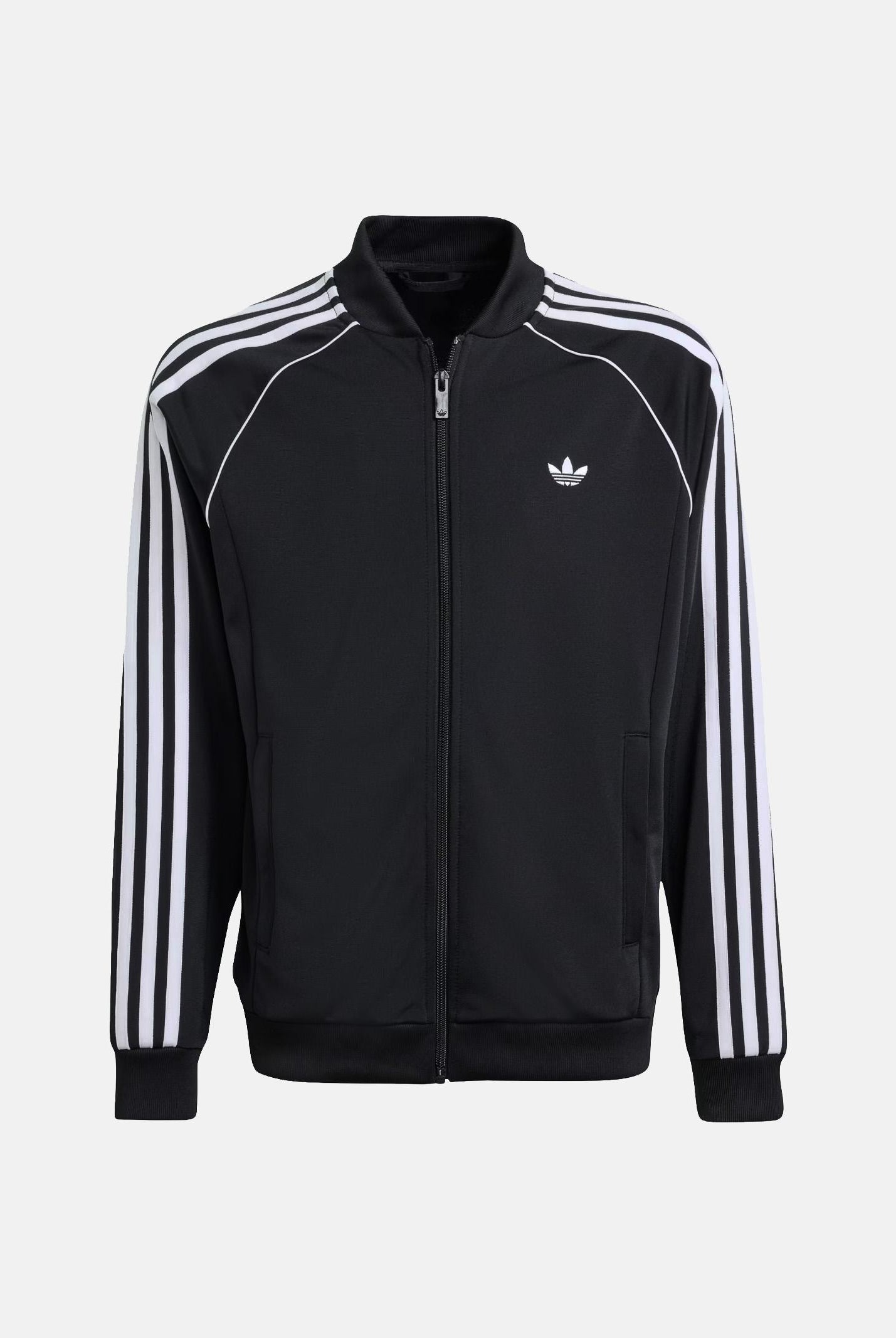 ADIDAS ORIGINALS Felpa con zip SST nera per bambino e bambina KE2856 . ADIDAS ORIGINALS