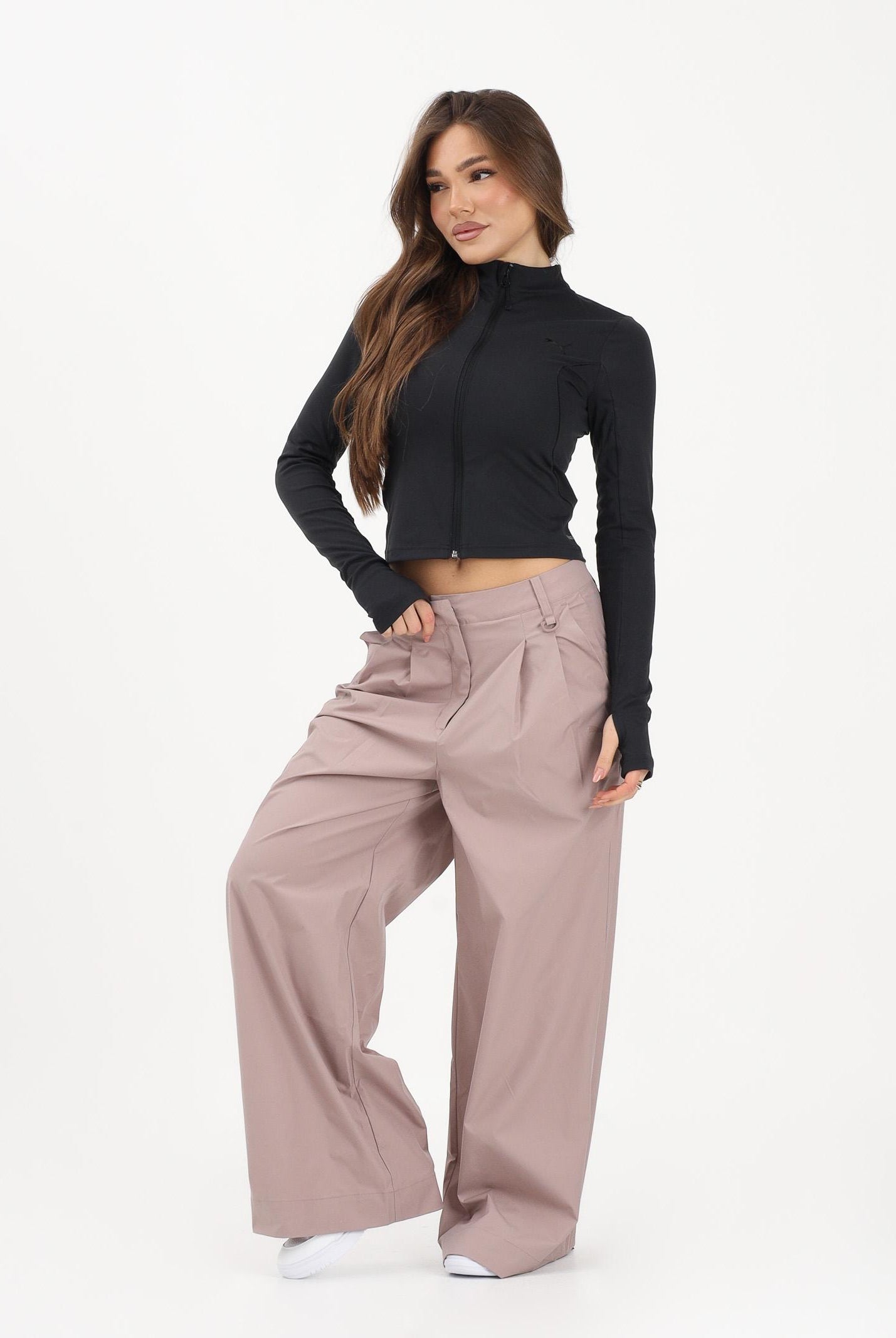 PUMA Pantalone sportivo PUMATECH SENSE windCELL rosa da donna 634570 88 PUMA