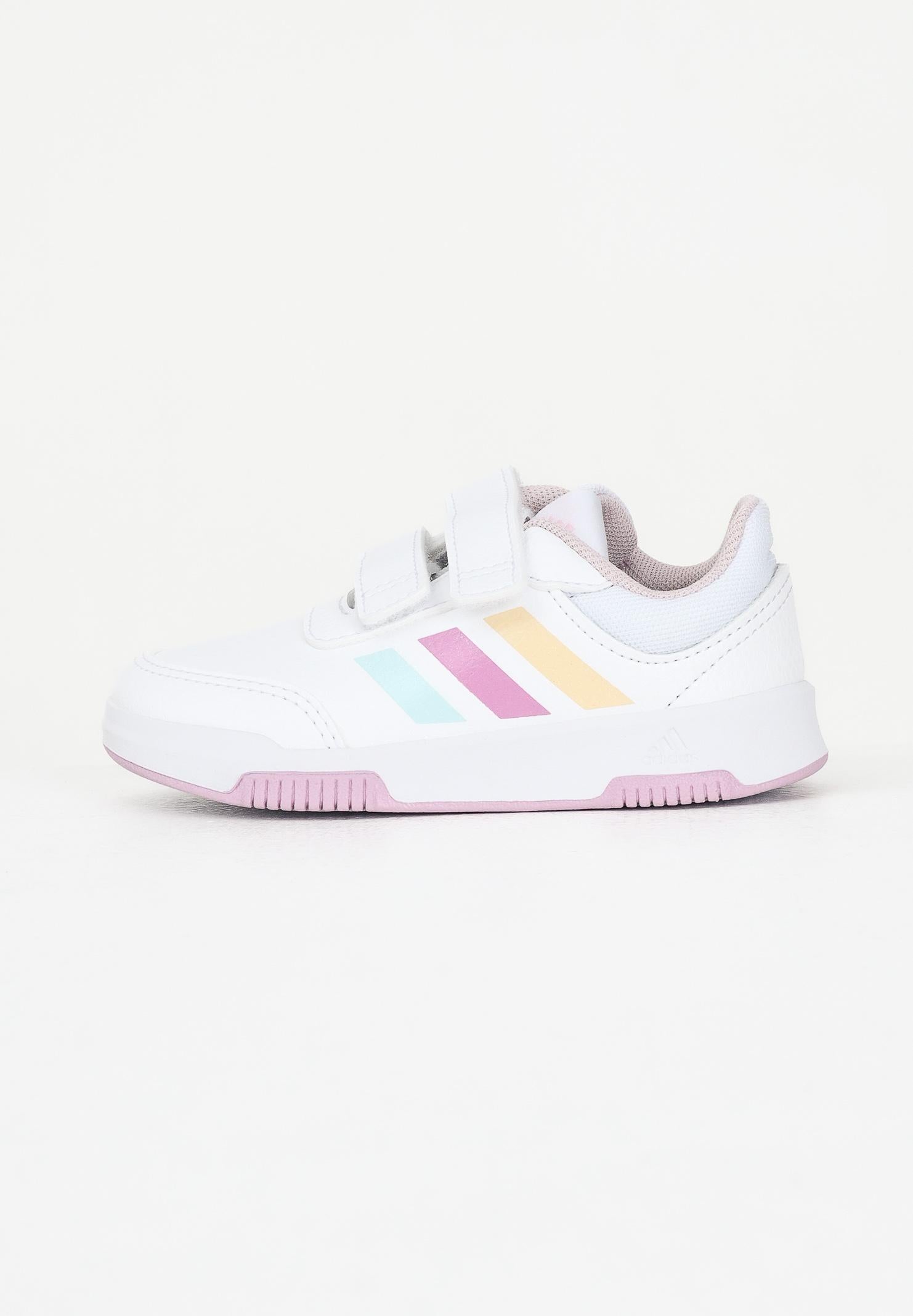 ADIDAS ORIGINALS Sneakers Tensaur Hook and Loop bianche da neonato GW6467 . ADIDAS PERFORMANCE