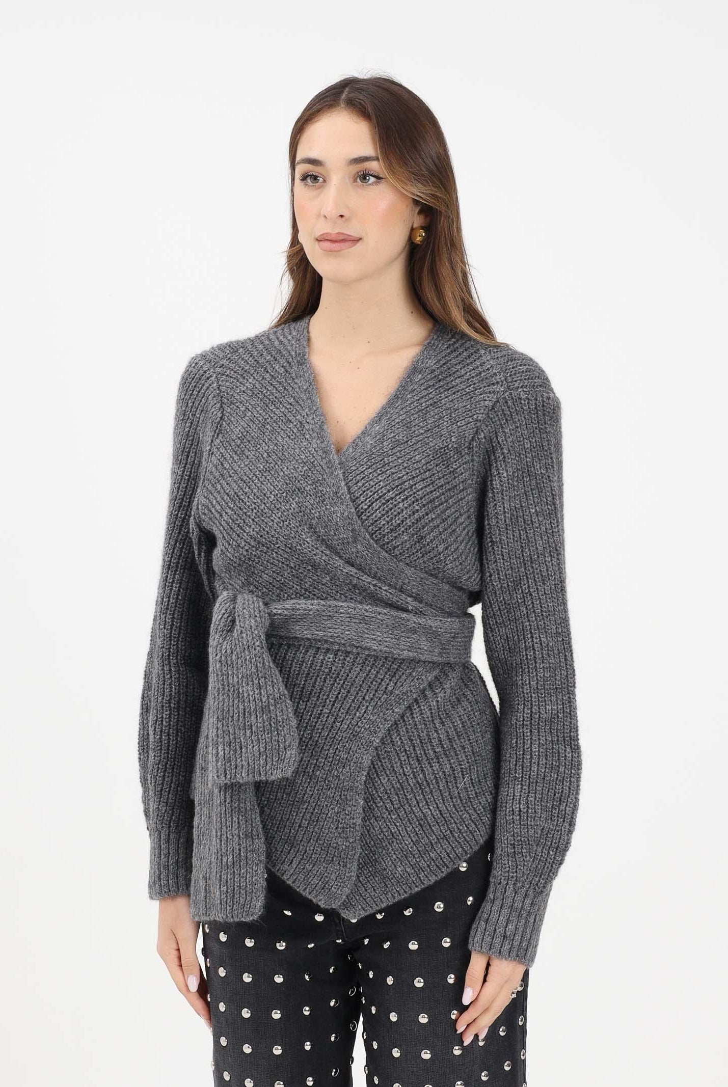 VICOLO Cardigan grigio da donna 55182F GR VICOLO
