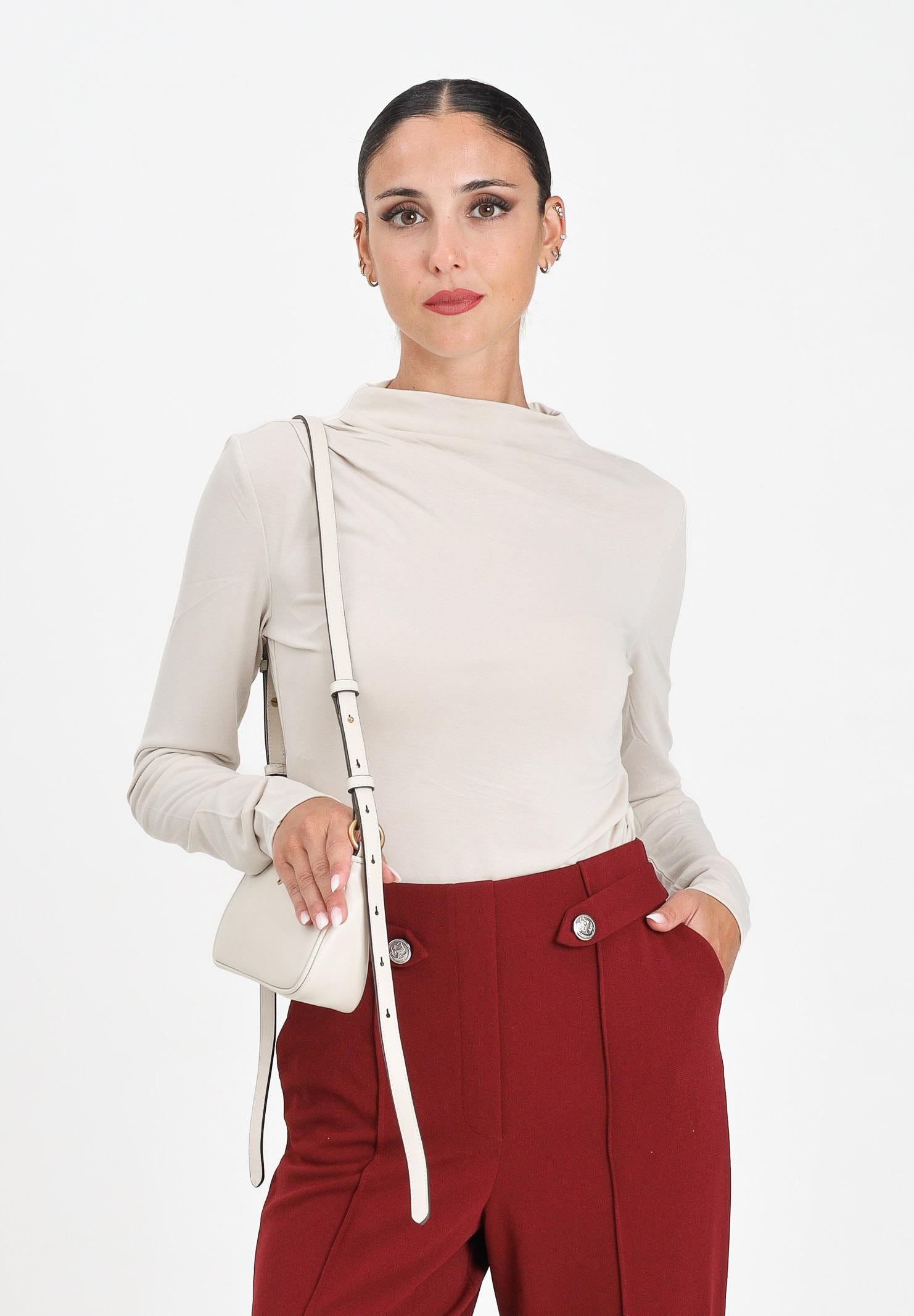 ONLY T-shirt a manica lunga beige da donna 15356320 PumiceStone ONLY