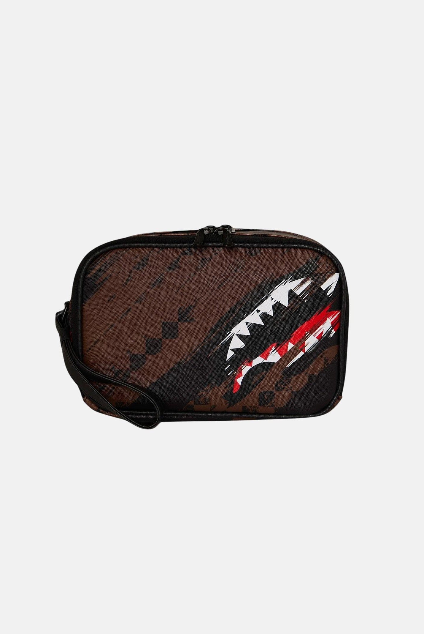 SPRAYGROUND Pochette SMEARED GRUNGE marrone per uomo e donna 910B8968NSZ . SPRAYGROUND