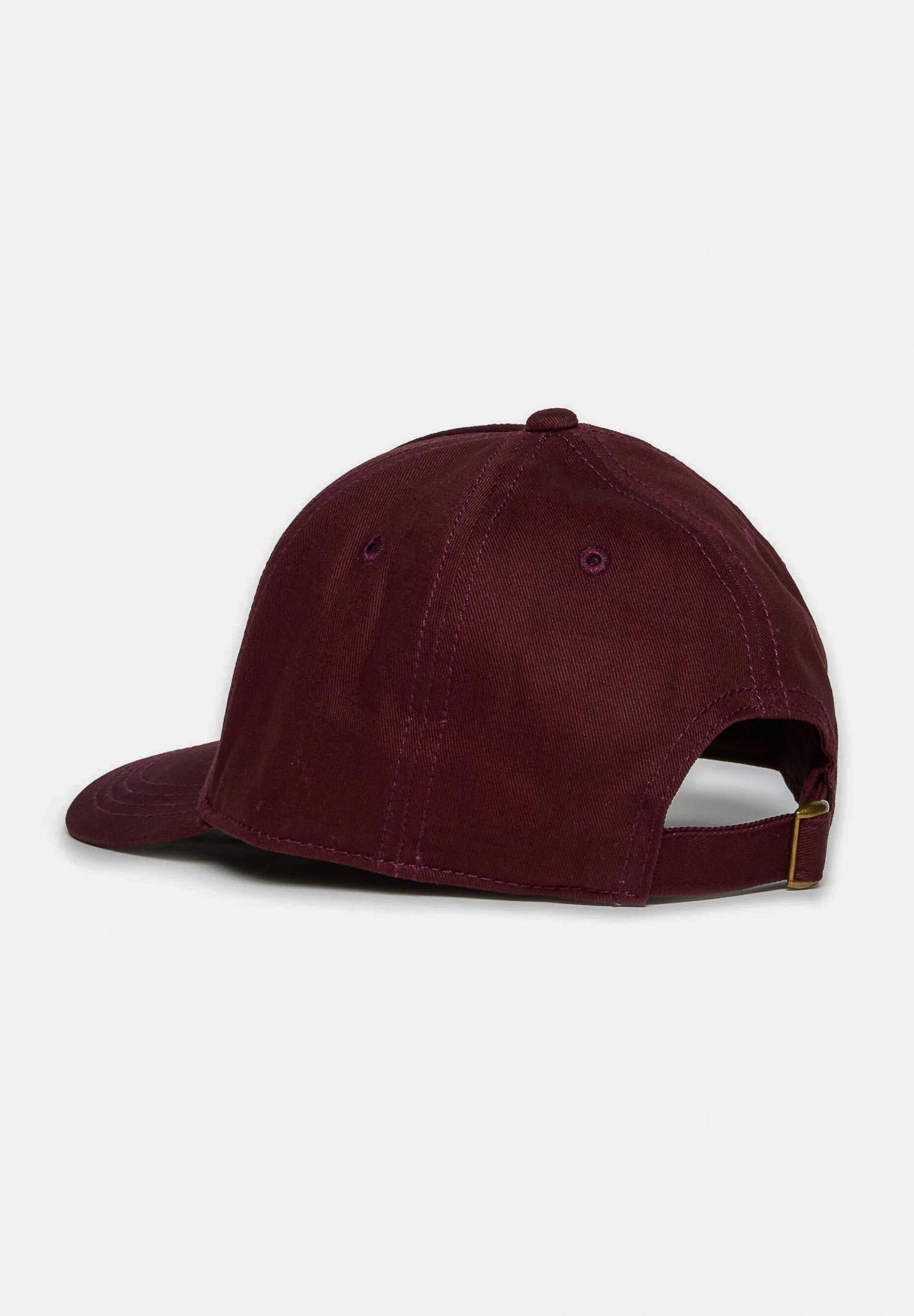 MARNI Cappello con visiera bordeaux per uomo e donna con logo M01630M00J2 0M434 MARNI