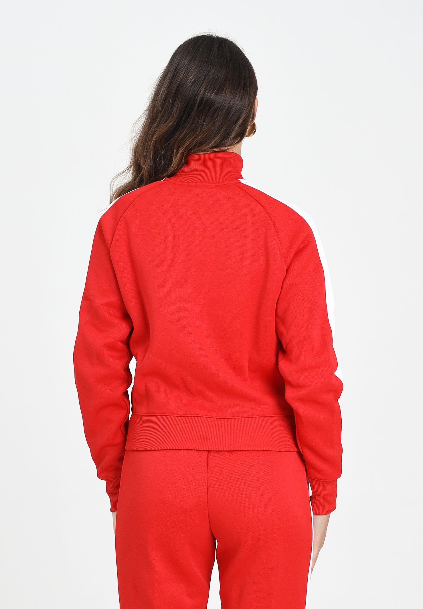 PUMA Felpa con zip T7 ALWAYS ON rossa da donna 629796 11 PUMA