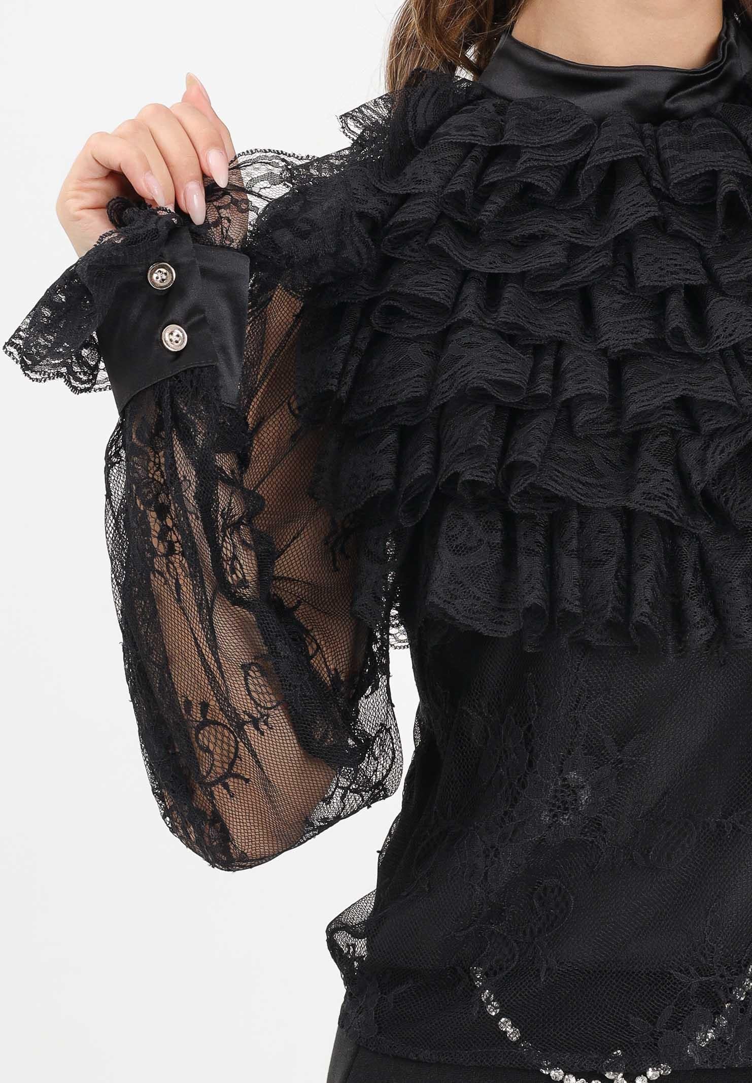 ODI ODI Blusa Fiano nera da donna FIANO230W5 D6 ODI ODI