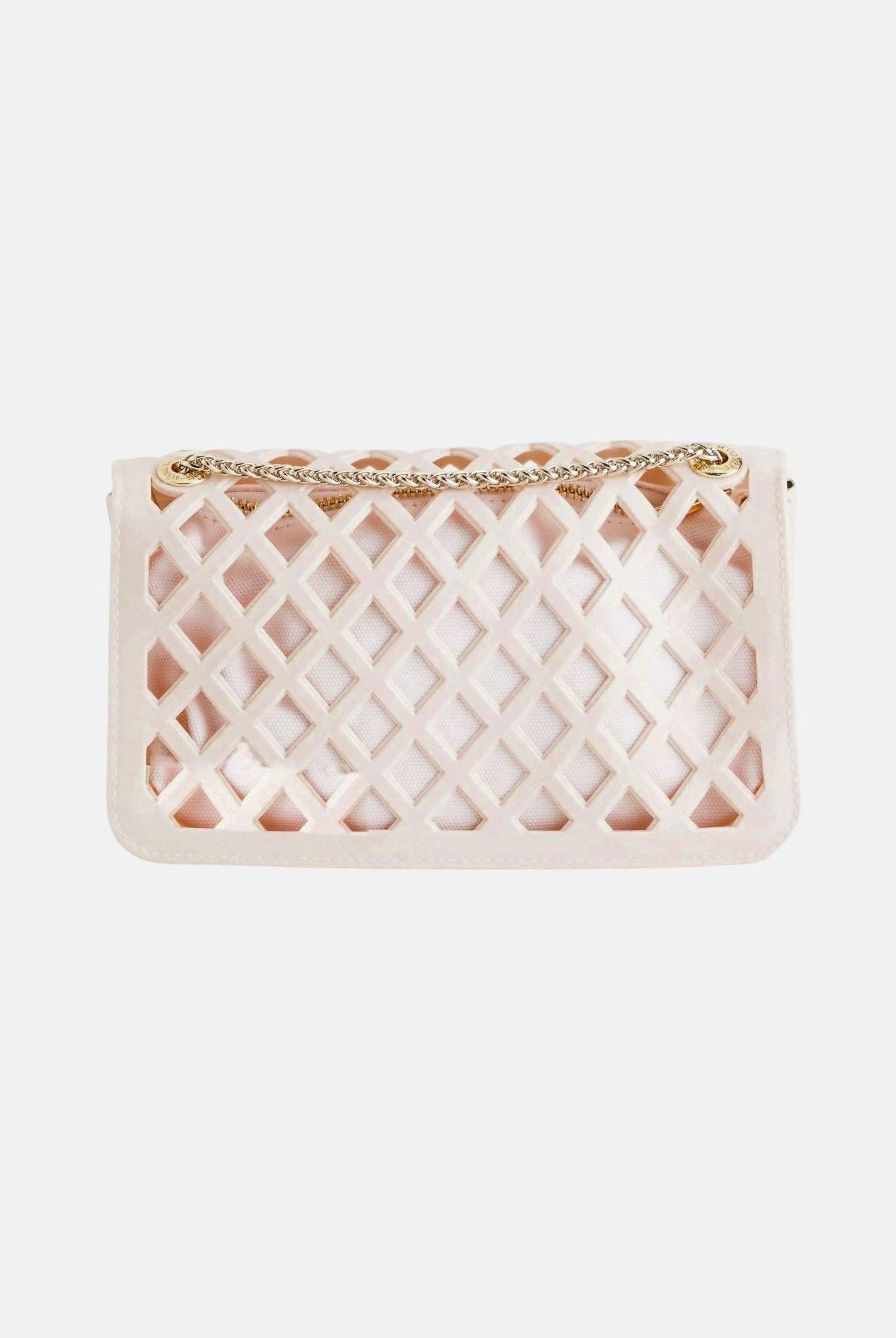 MARC ELLIS Borsa a tracolla FLAT-BASKET rosa cipria da donna FLAT-BASKET LIROLIGO MARC ELLIS