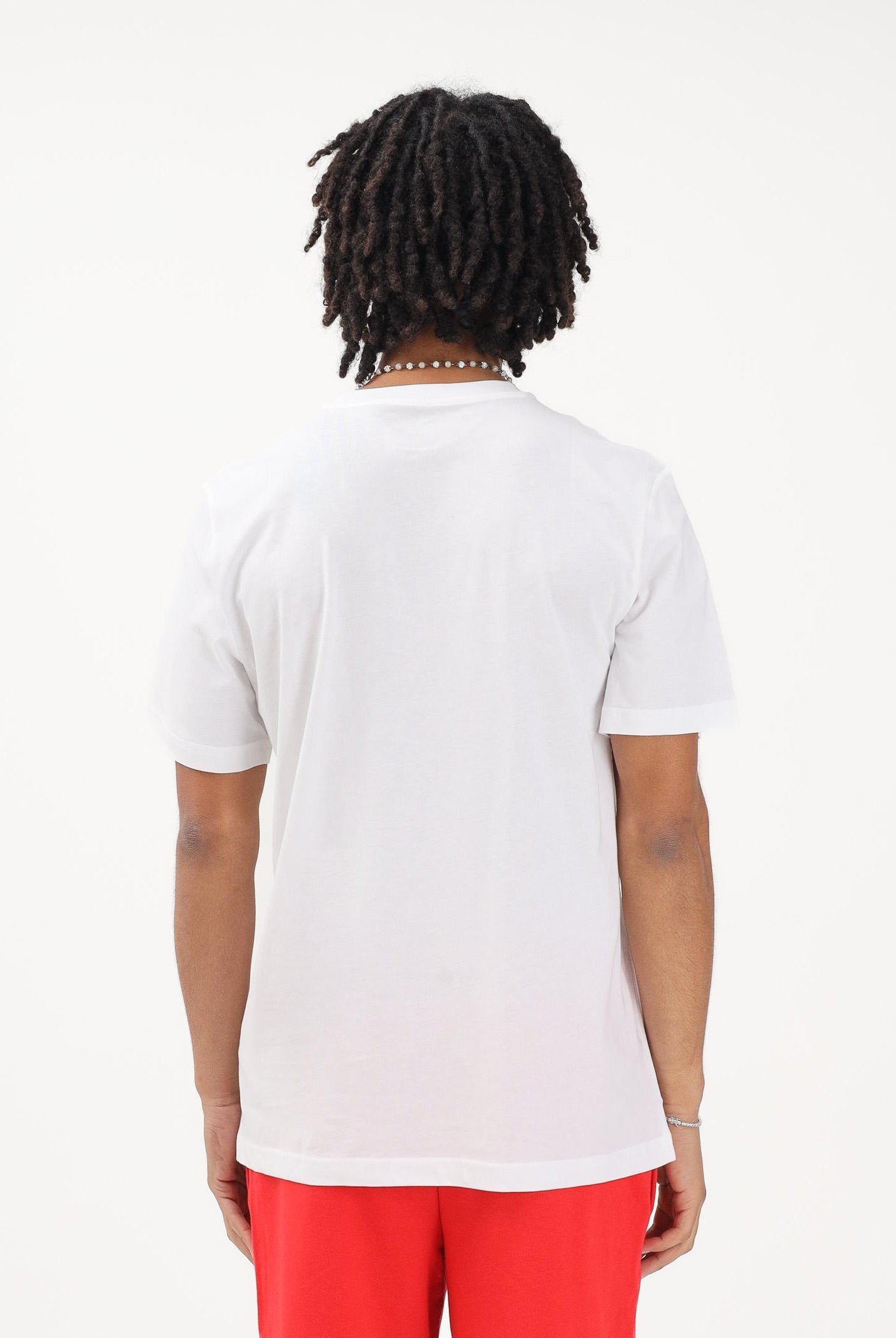 PUMA T-shirt a manica corta Essentials 2 Colour N.1 Logo bianca da uomo 684708 92 PUMA