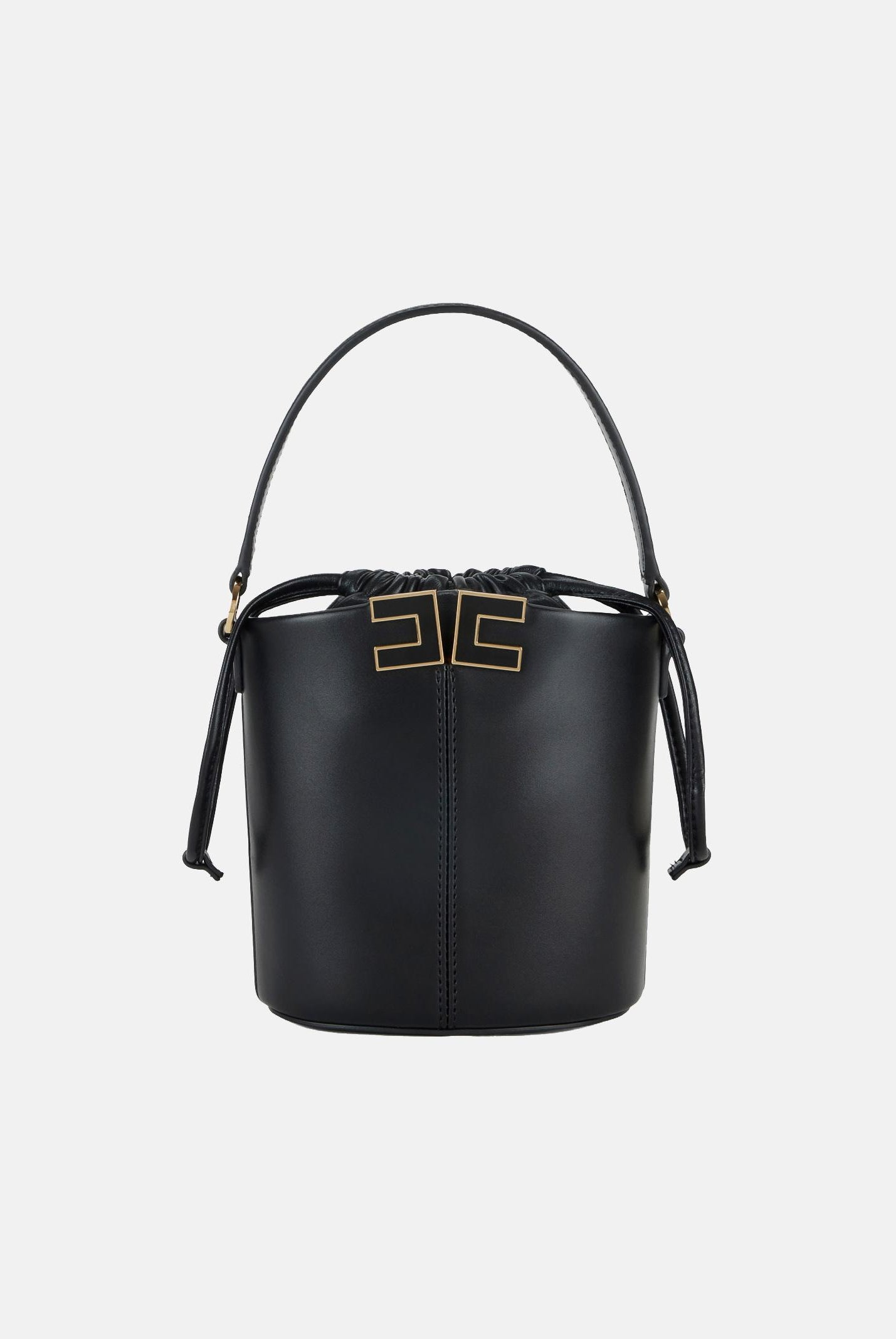 ELISABETTA FRANCHI Borsa a secchiello nera da donna BS92A61E2 110 ELISABETTA FRANCHI