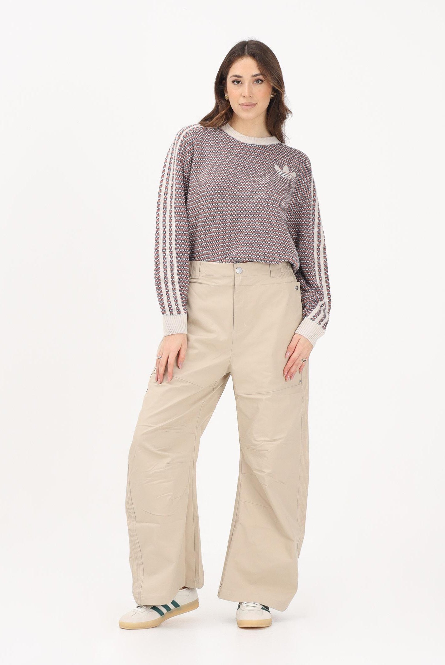 ADIDAS ORIGINALS Pantalone PREMIUM ESSENTIALS beige per uomo e donna KD6572 . ADIDAS ORIGINALS