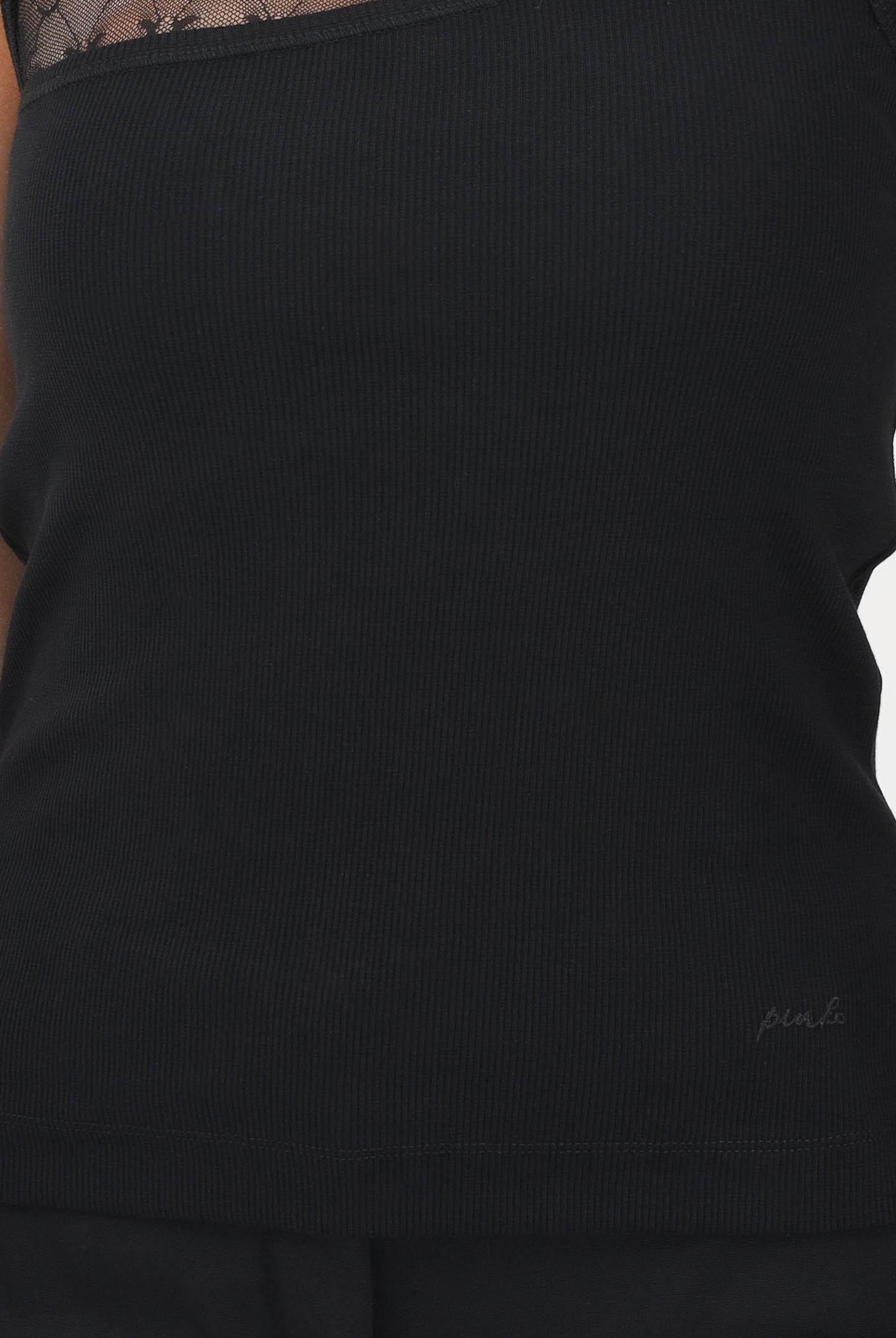 PINKO Canotta CUPBOARD nera da donna 106461A362 Z99 PINKO