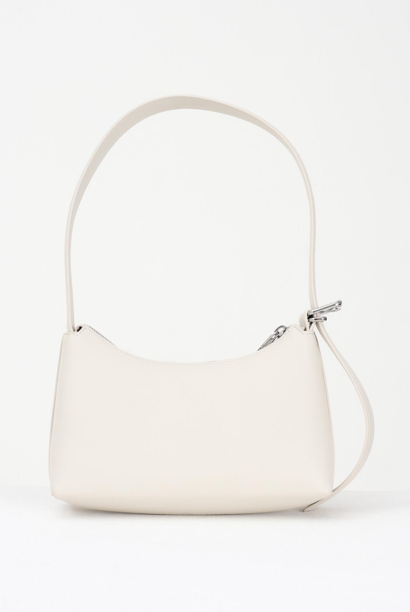 TOMMY JEANS Borsa a spalla panna da donna con logo AW0AW17873 BDS TOMMY JEANS