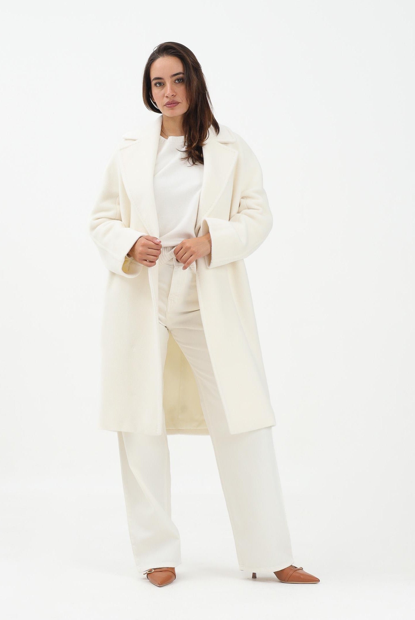 MAX MARA Cappotto Tokyo panna da donna 2526016042600 008 MAX MARA