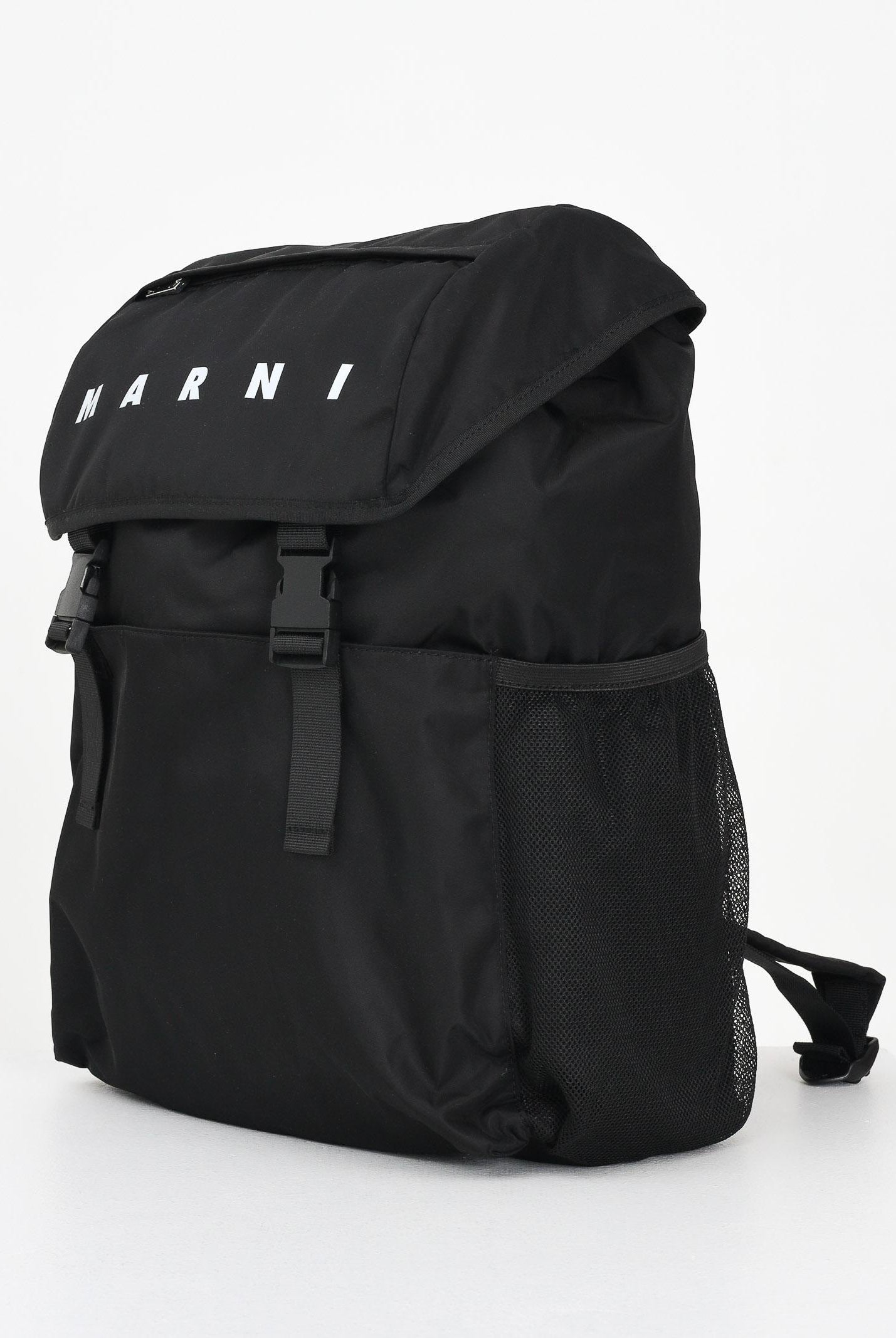 MARNI Zaino nero per uomo e donna con logo M01637M00TJ 0M900 MARNI