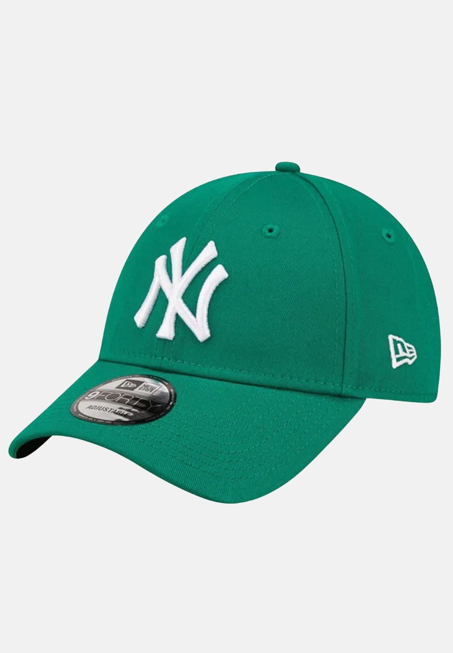 NEW ERA Cappello con visiera 9TWENTY New York Yankees MLB Core Classic verde per uomo e donna 60358040 . NEW ERA
