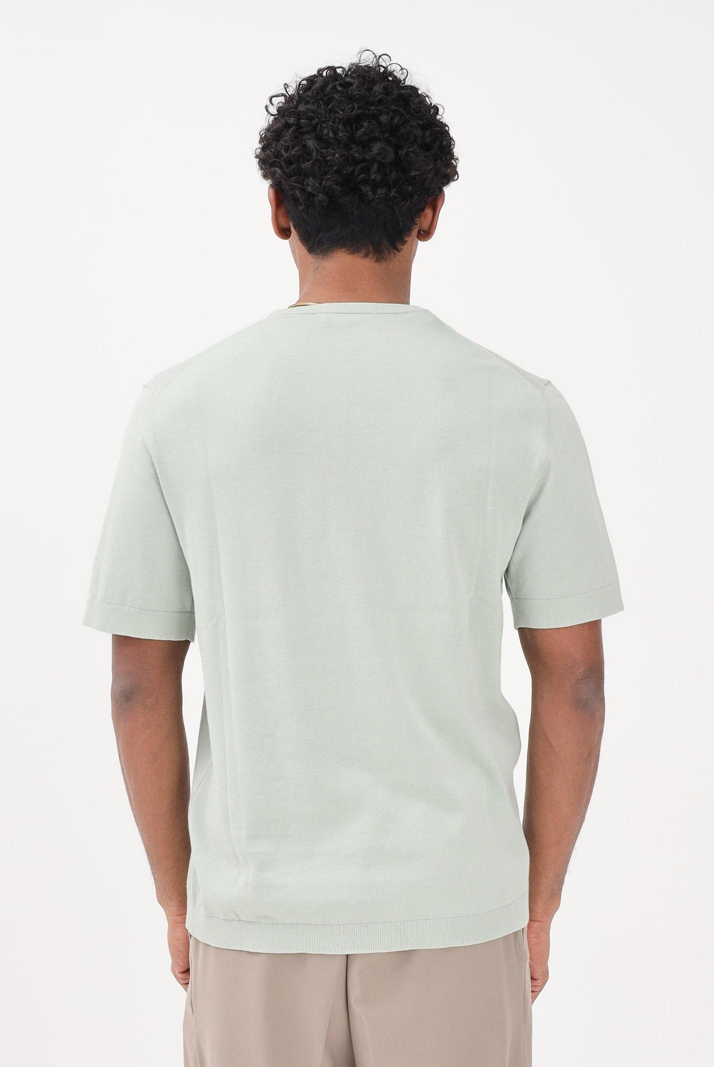 SELECTED HOMME Maglia a manica corta verde acqua da uomo 16099828 AQGR SELECTED HOMME