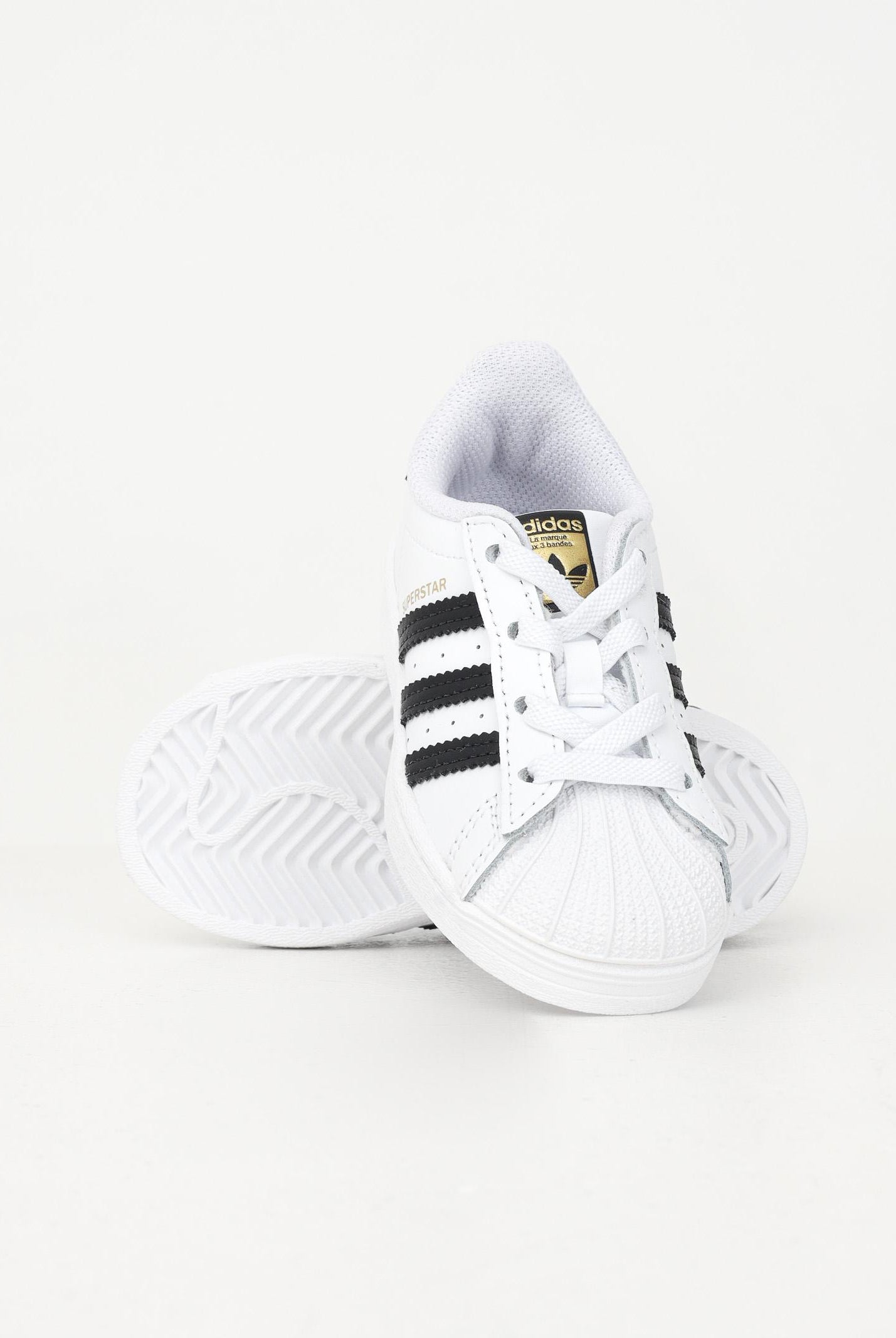 Sneakers Superstar bianche da neonato FU7717 ADIDAS ORIGINALS