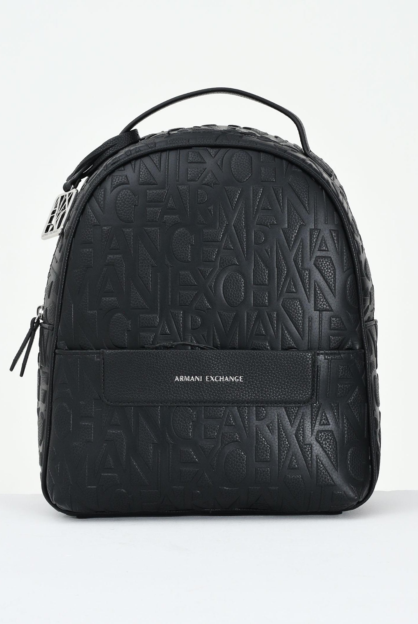 ARMANI EXCHANGE Zaino nero da donna con logo all-over XW002234AF15774 UC001 ARMANI EXCHANGE