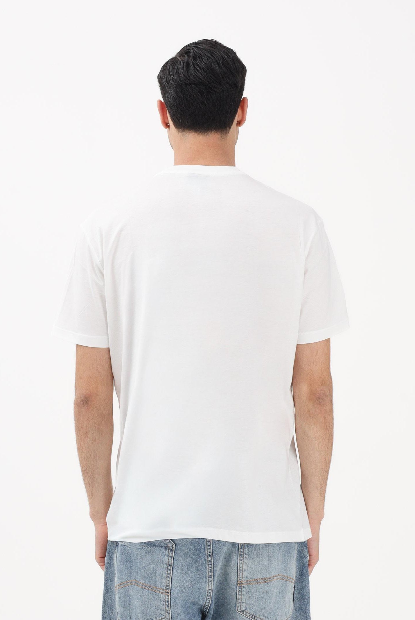 ARMANI EXCHANGE T-shirt a manica corta bianca da uomo con stampa XM002780AF10358 U0009 ARMANI EXCHANGE
