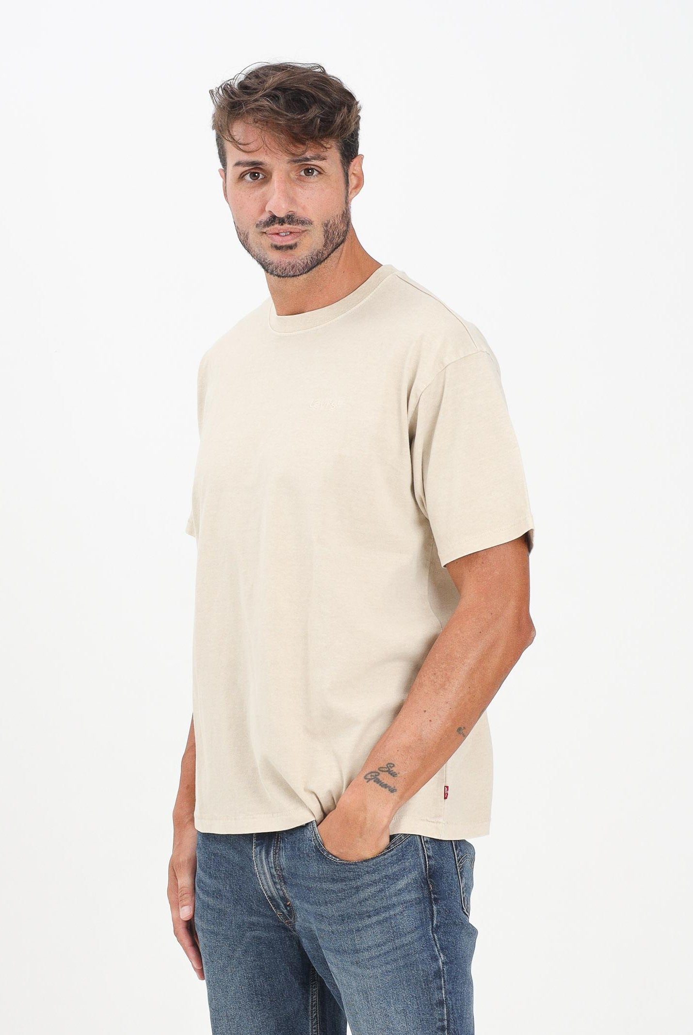 LEVI'S® T-shirt a manica corta Levi's® Red tab™ Vintage beige da uomo A0637-0093 . LEVI'S®