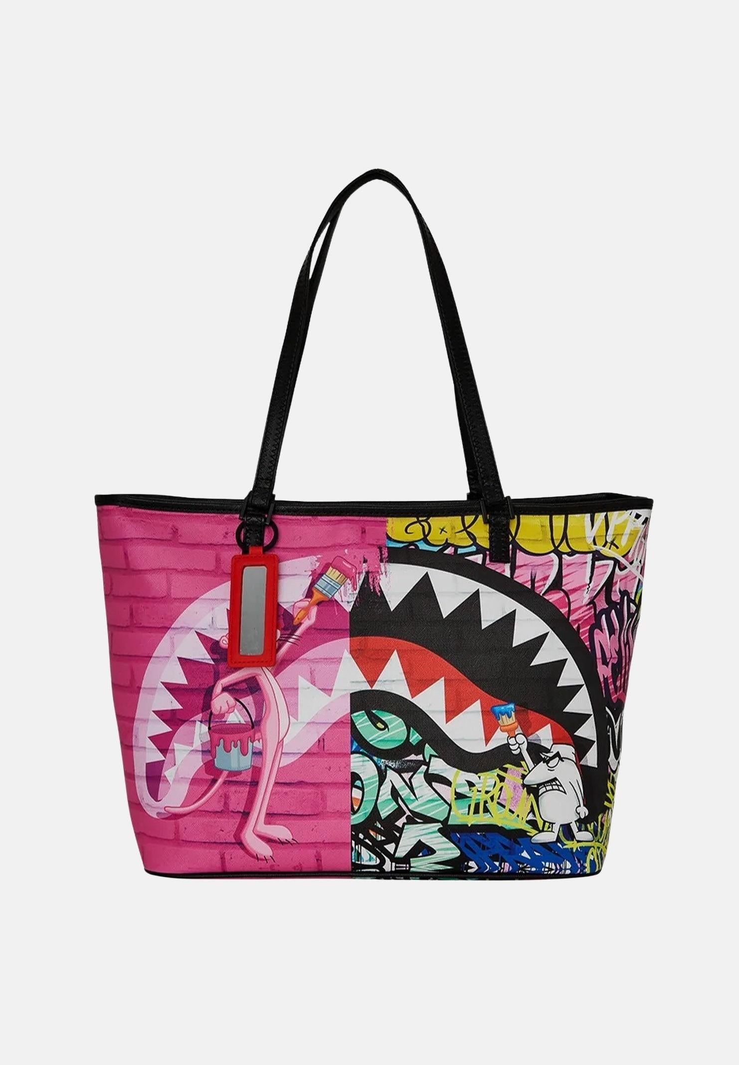SPRAYGROUND Shopper Pink Panther Painting multicolore da donna 910T7886NSZ SPRAYGROUND