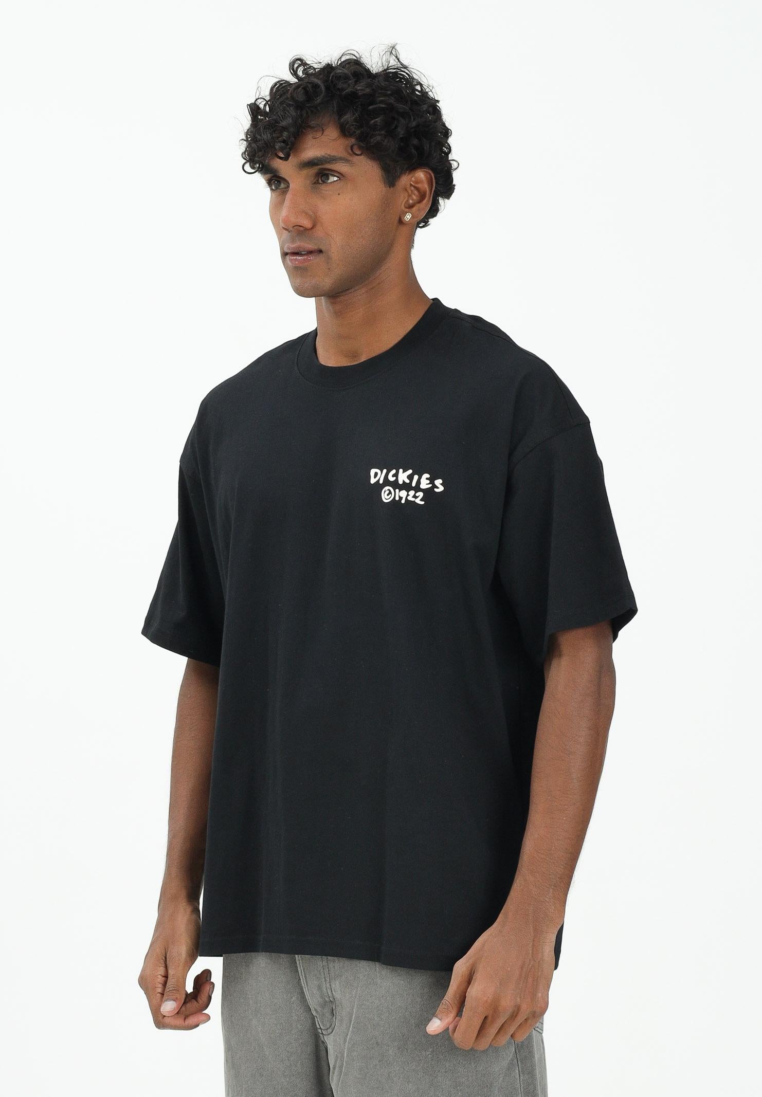 DICKIES T-shirt a manica corta Sneedville nera da uomo DK0A87QOBLK1 . DIckies