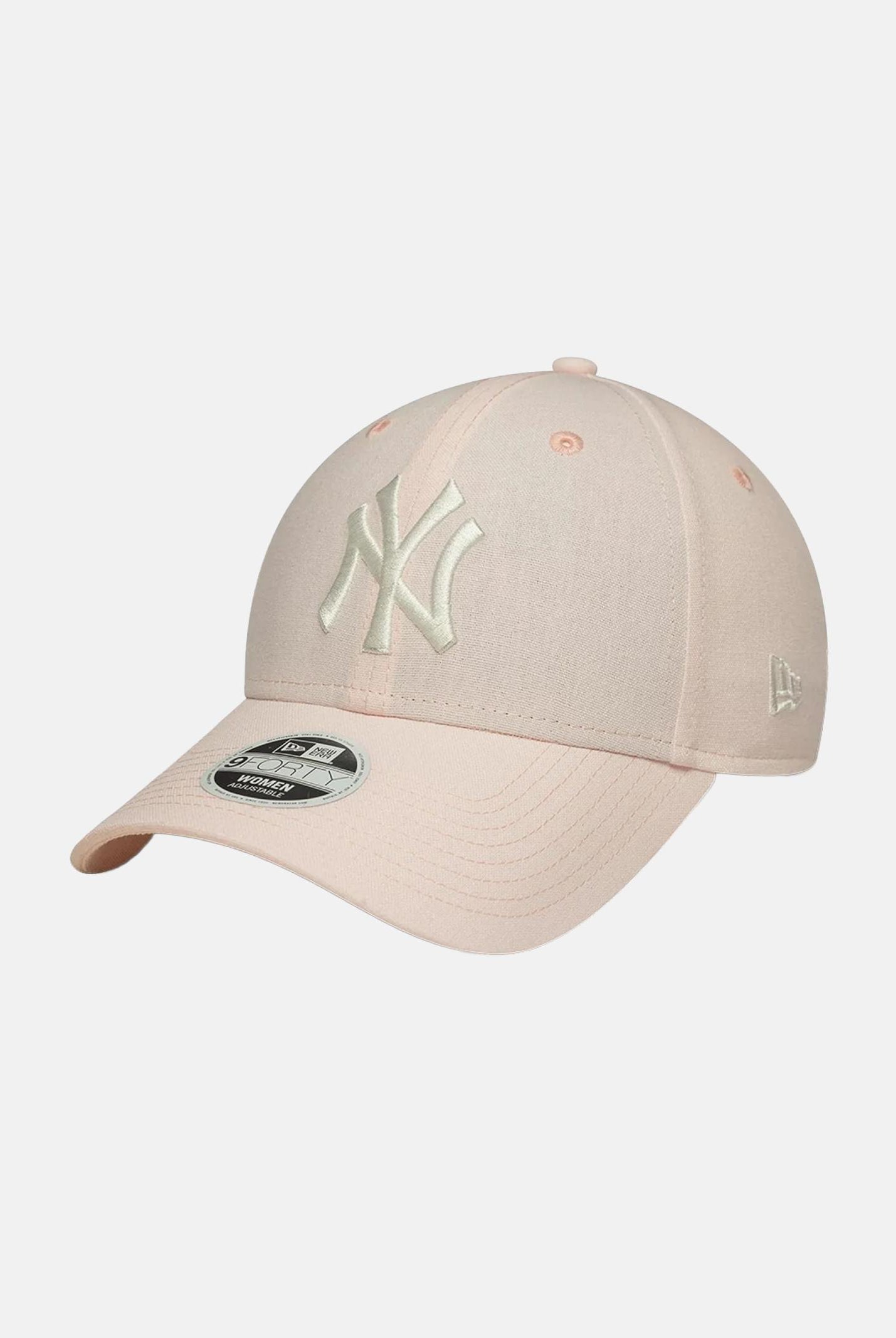 NEW ERA Cappello con visiera 9FORTY New York Yankees MLB Linen rosa da donna 60856359 . NEW ERA