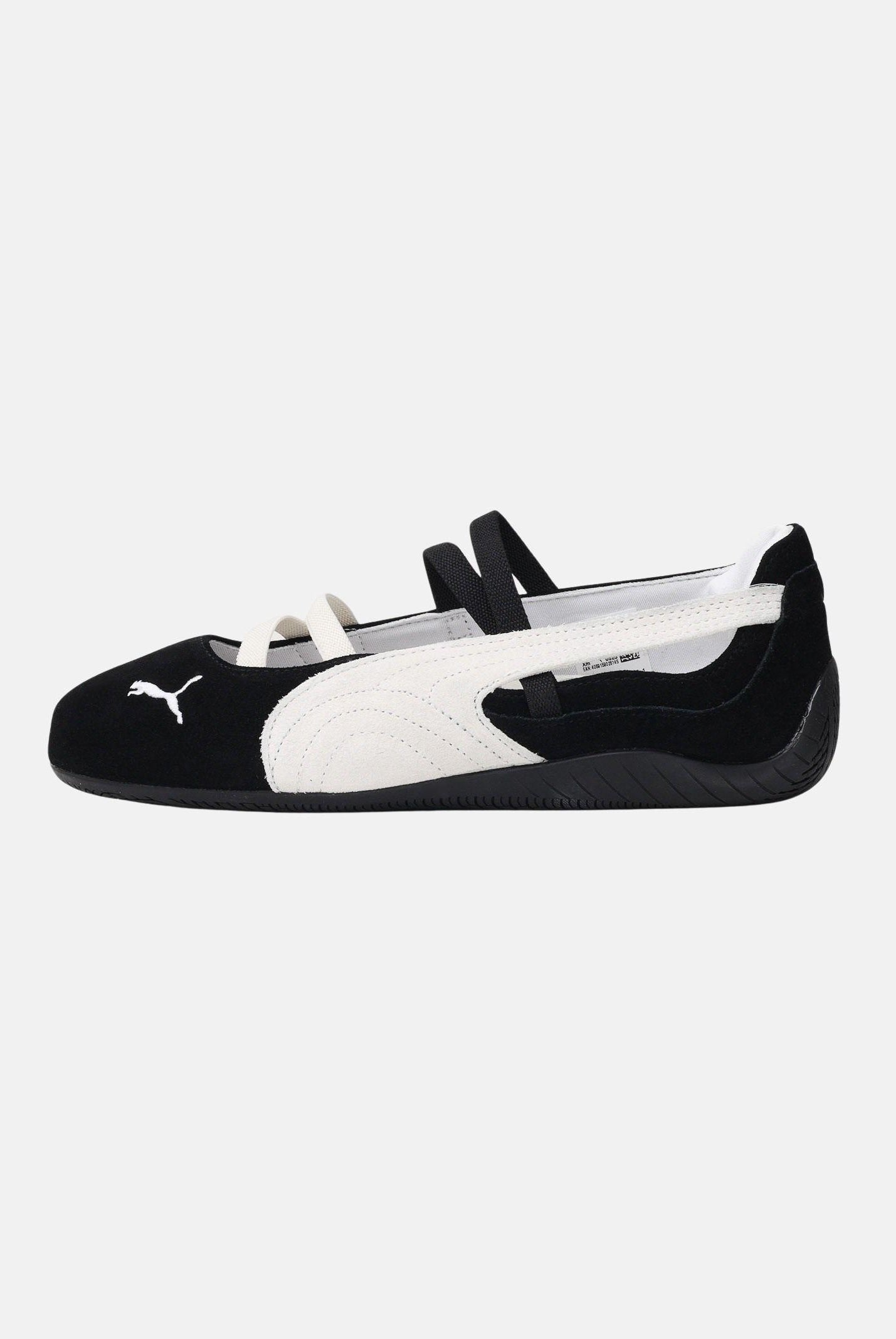 PUMA Ballerine Speedcat Ballet nere e bianche da donna 401287 06 PUMA