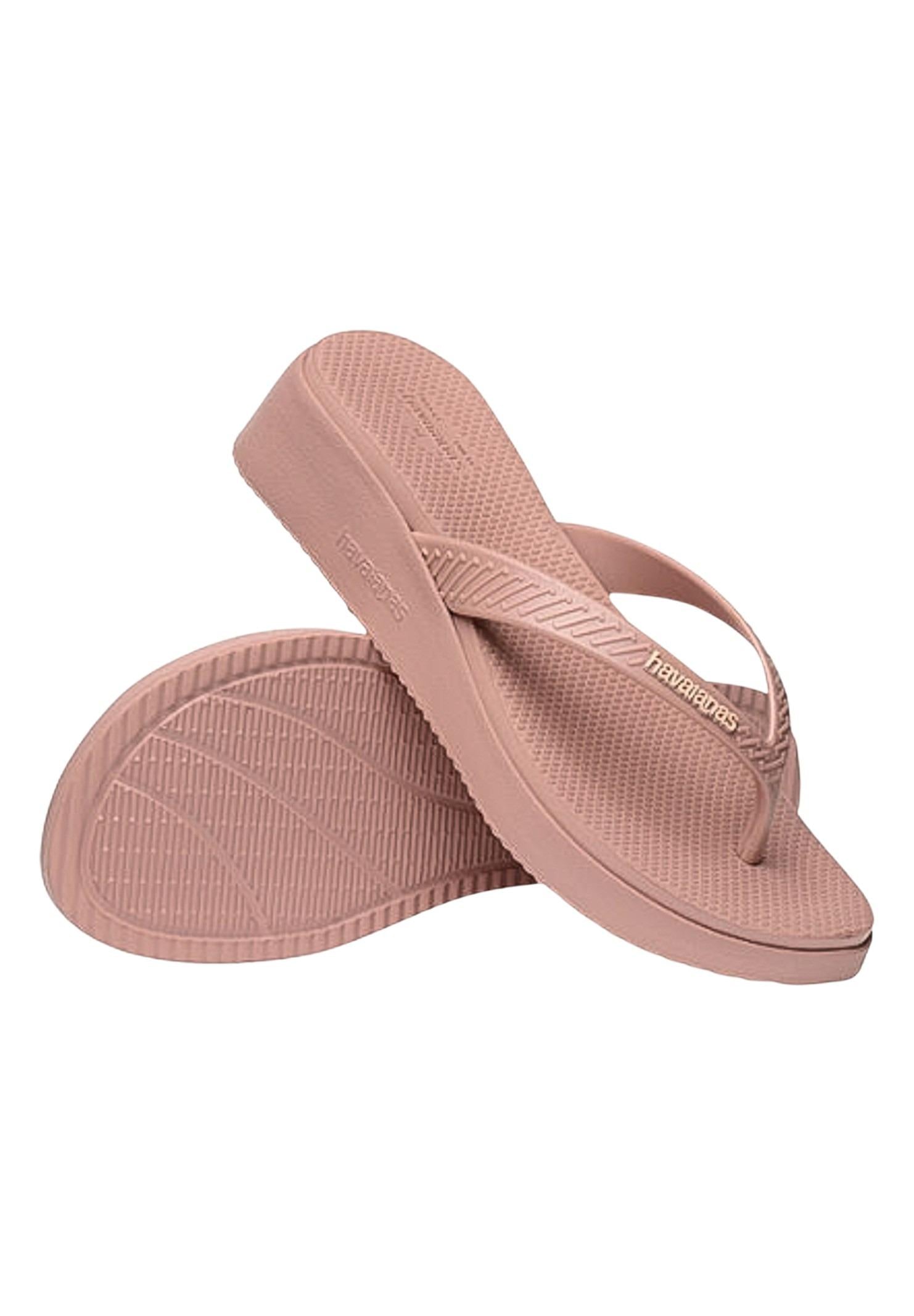 HAVAIANAS Infradito rosa da donna High Platform 4149329 0076 HAVAIANAS