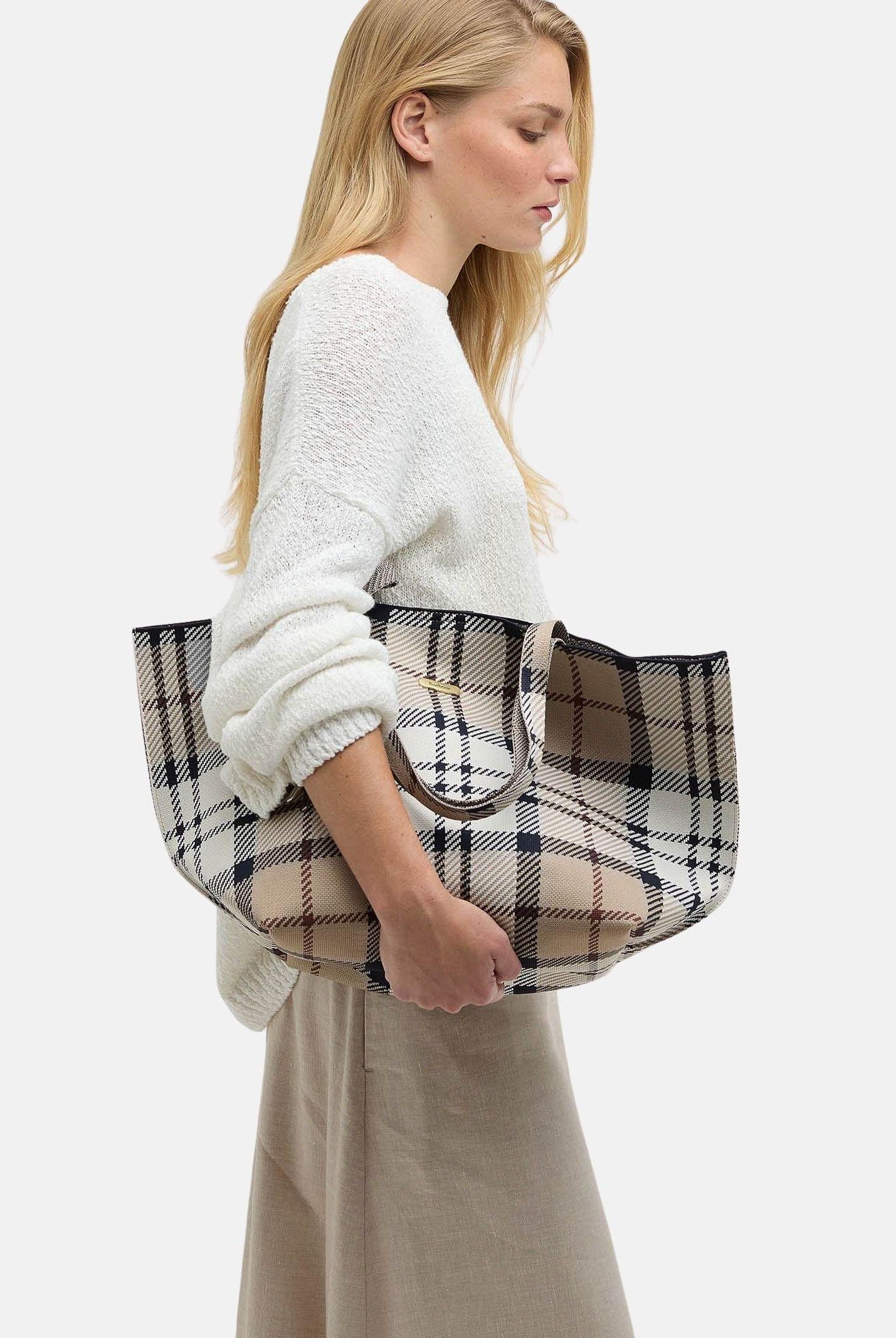 BARBOUR Shopper Layla tartan da donna 261-LBA0517 BE71 BARBOUR