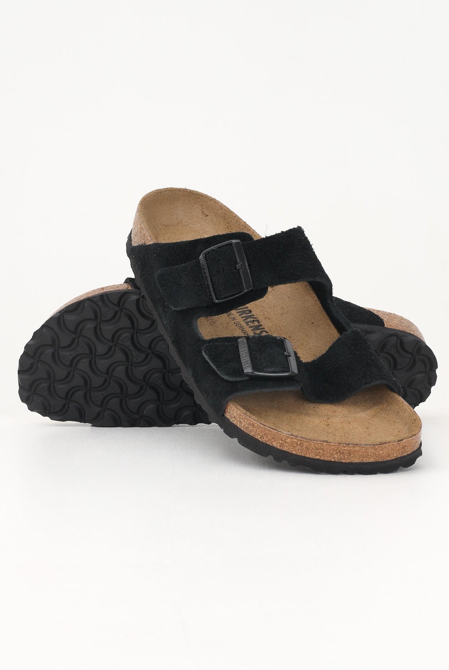 BIRKENSTOCK Ciabatte Arizona nere per uomo e donna 1027164 . BIRKENSTOCK
