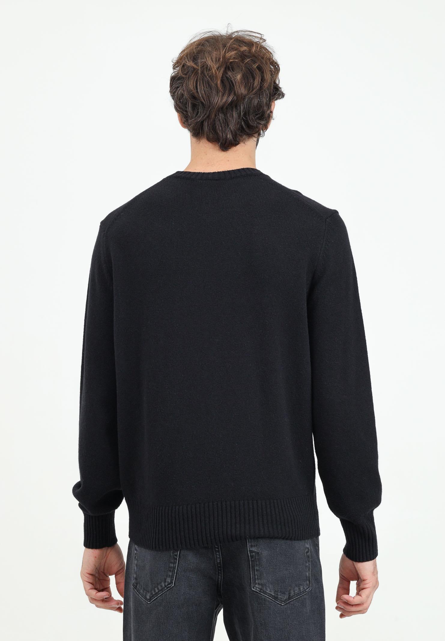 LACOSTE Maglioncino girocollo nero da uomo AH2916 031 LACOSTE