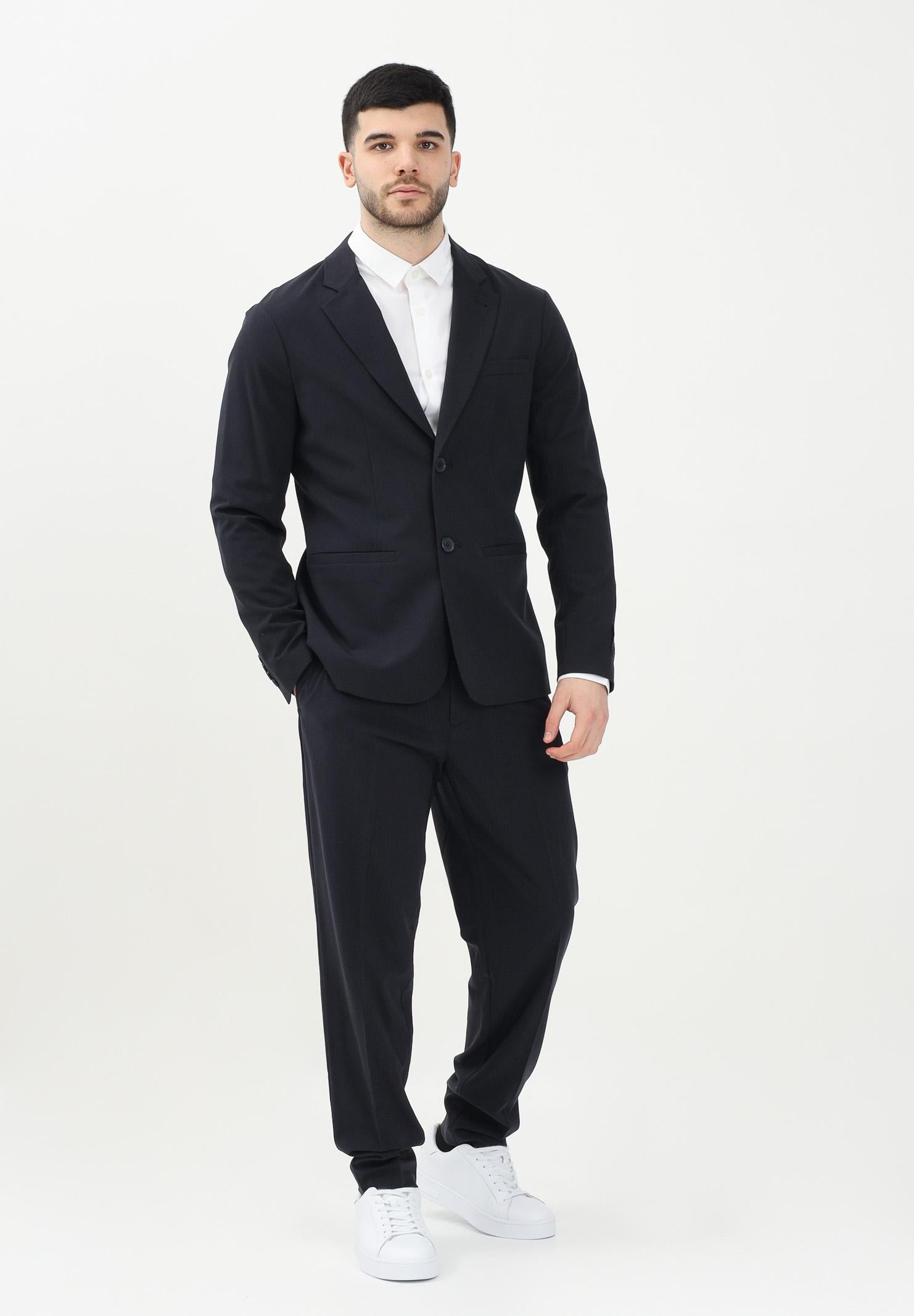 ARMANI EXCHANGE Pantalone elegante blu da uomo XM000346AF10897 UB101 ARMANI EXCHANGE