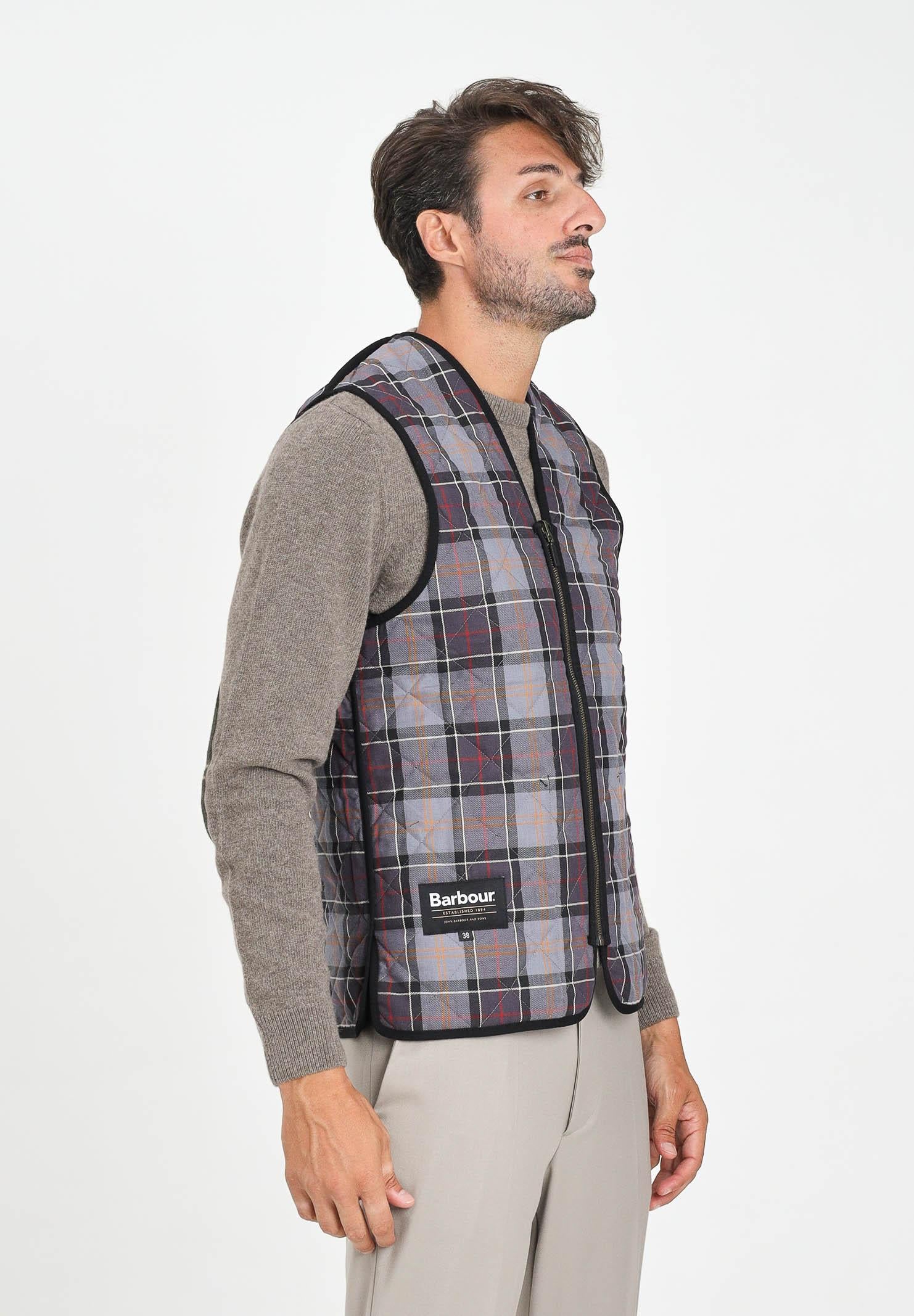 BARBOUR Smanicato nero da uomo compatibile come interno per il giubbotto Bedale 252MMLI0001 BK91 BARBOUR