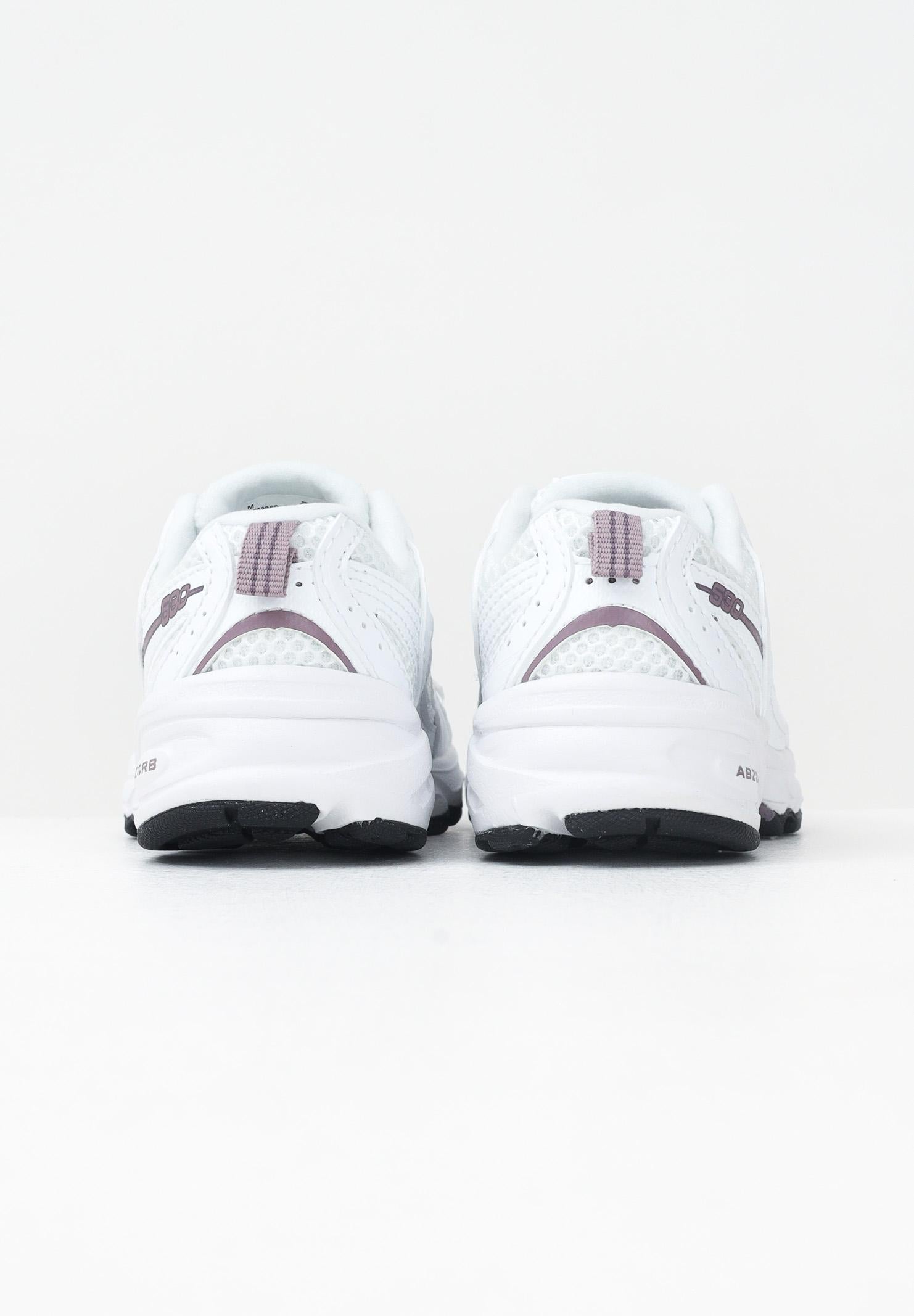 NEW BALANCE Sneakers 530 Bungee bianche e viola da bambina PZ530SR . NEW BALANCE