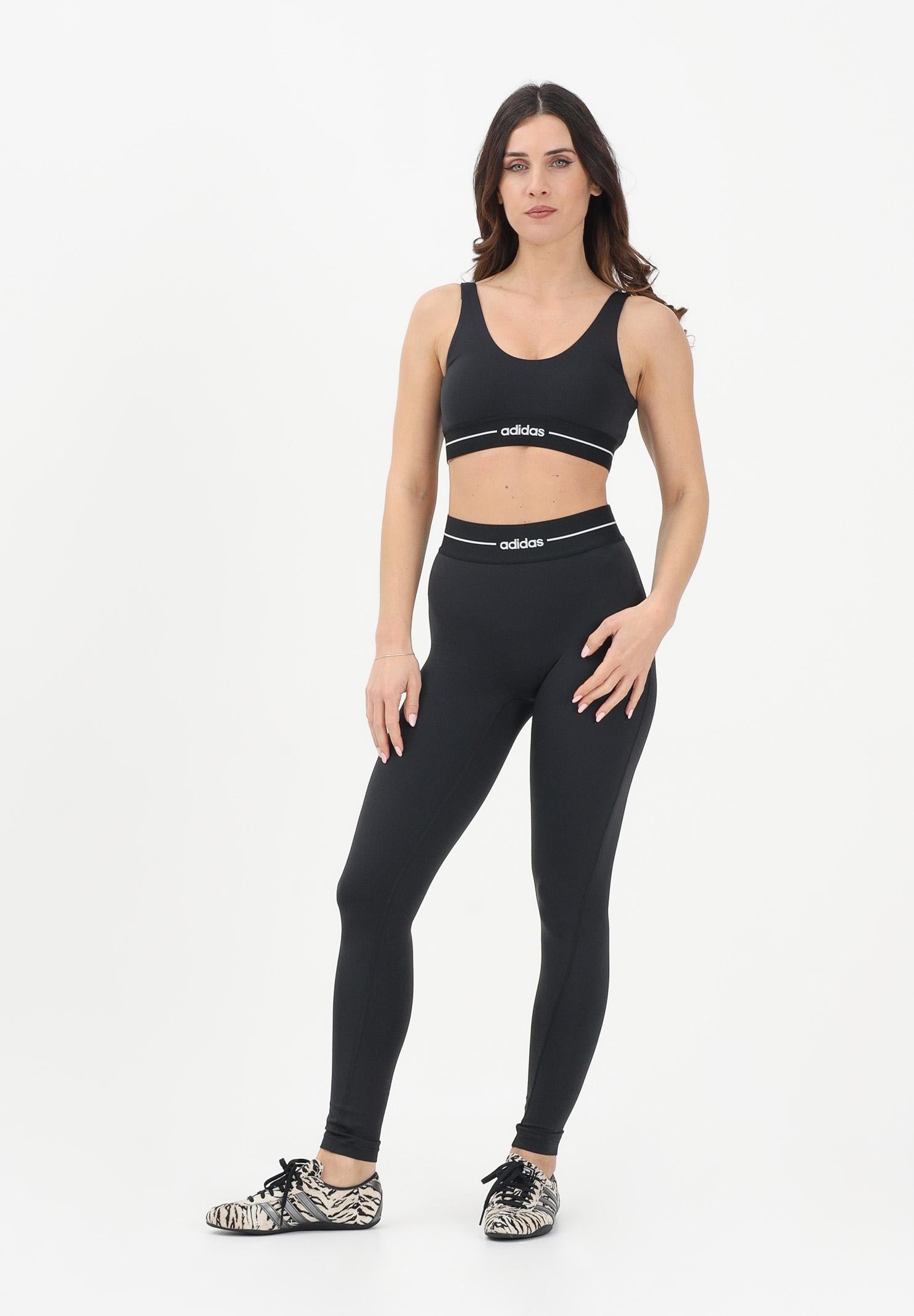 ADIDAS PERFORMANCE Leggings Hyperglam Full Length nero da donna KC7673 . ADIDAS PERFORMANCE