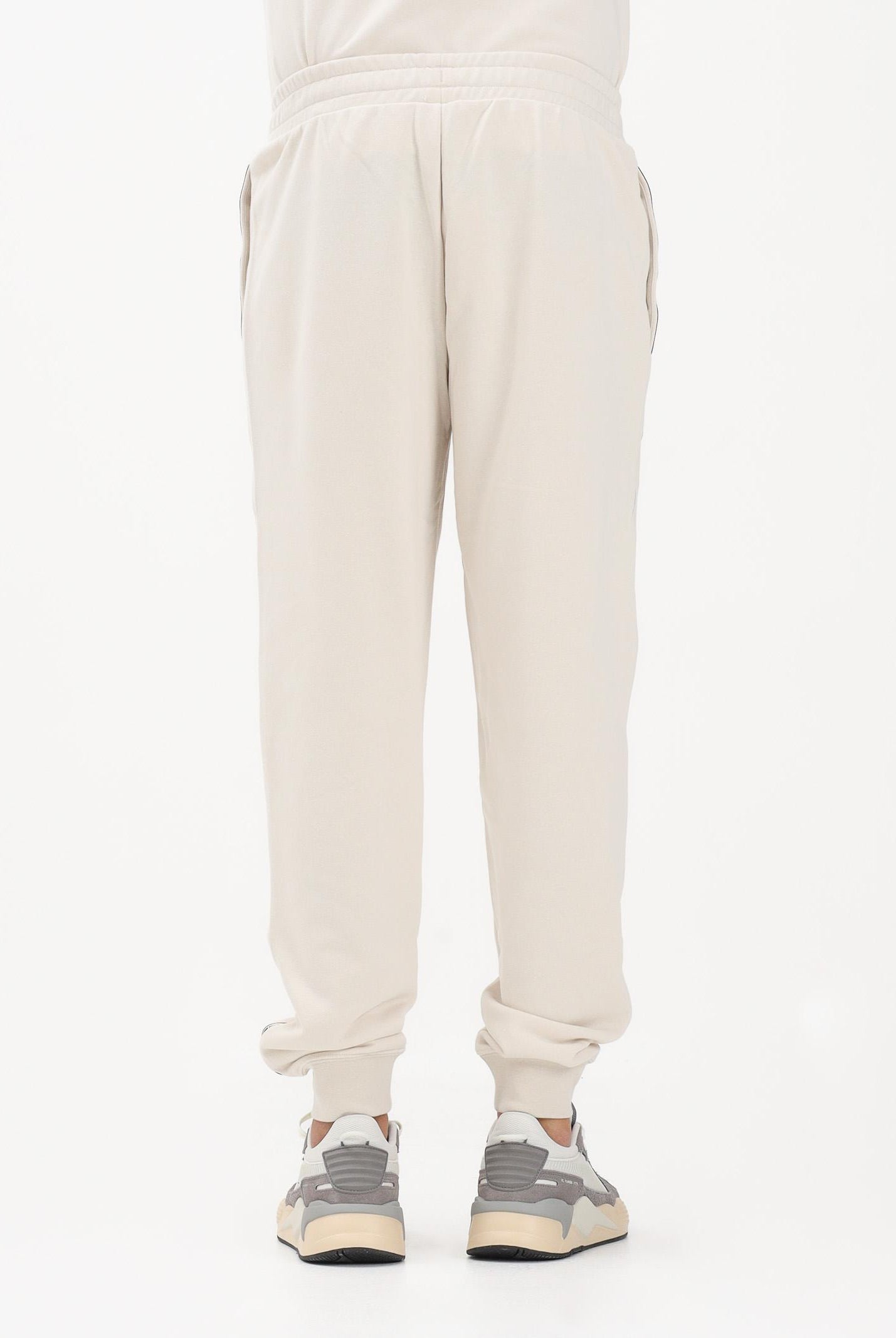 PUMA Pantalone sportivo Essentials Tape panna da uomo 691695 87 PUMA