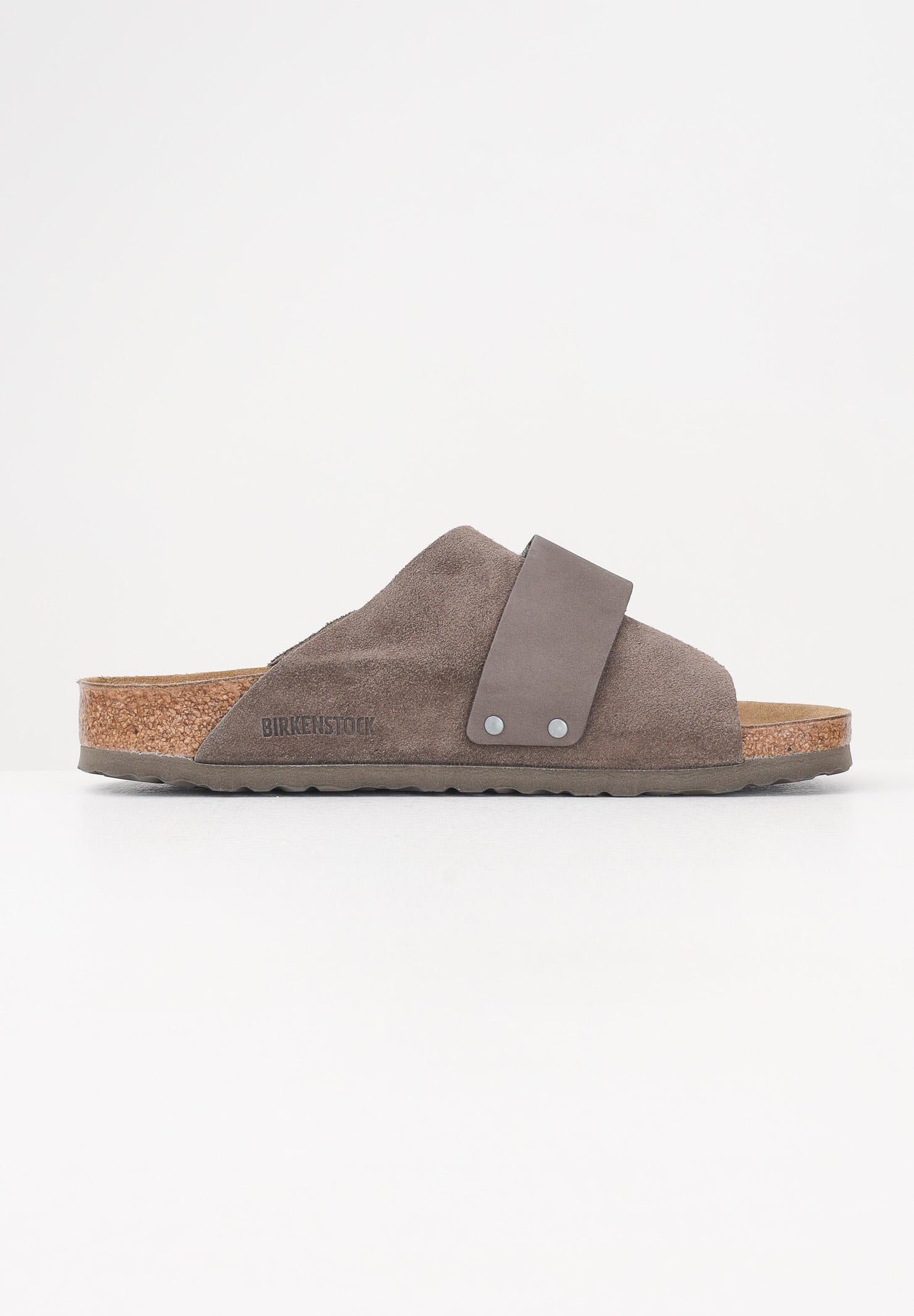 BIRKENSTOCK Ciabatte Kyoto marroni da uomo 1029138 . BIRKENSTOCK